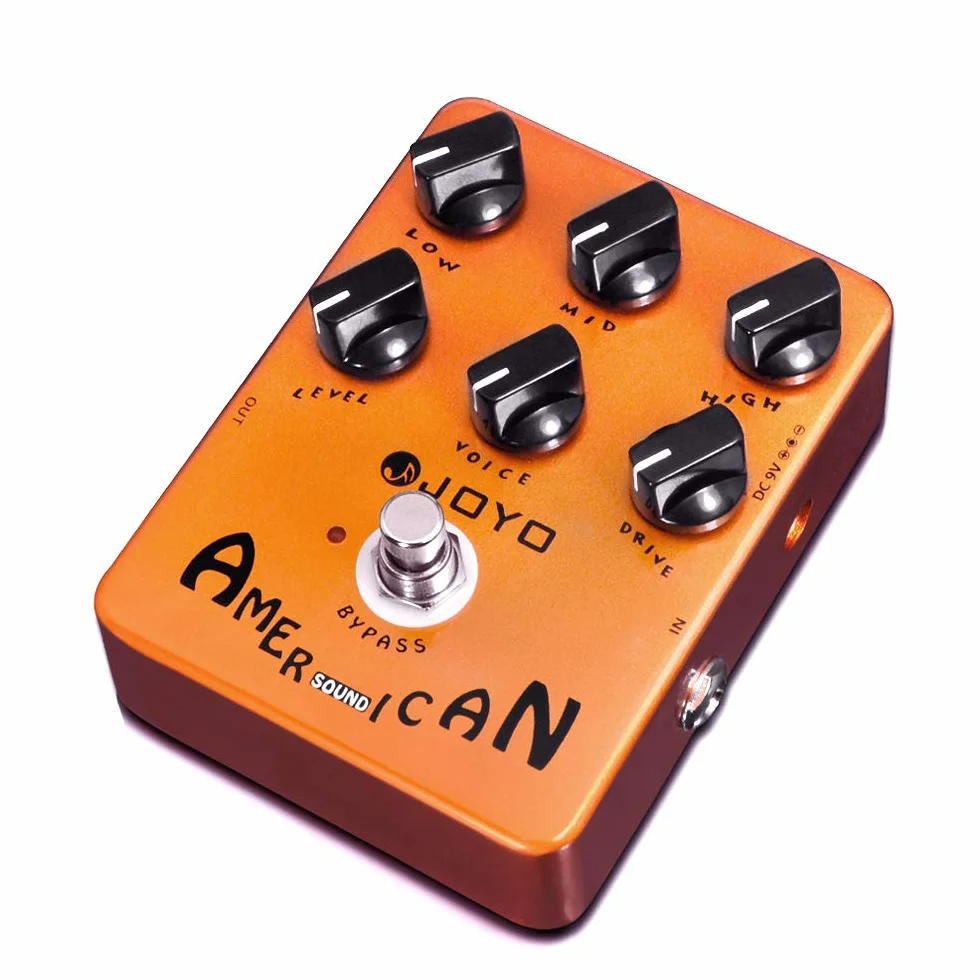 JOYO American Pedal de efecto de sonido funciona de limpio a impulsado y simula amplificadores para reproducir el sonido de 57 amplificador de lujo (JF14)