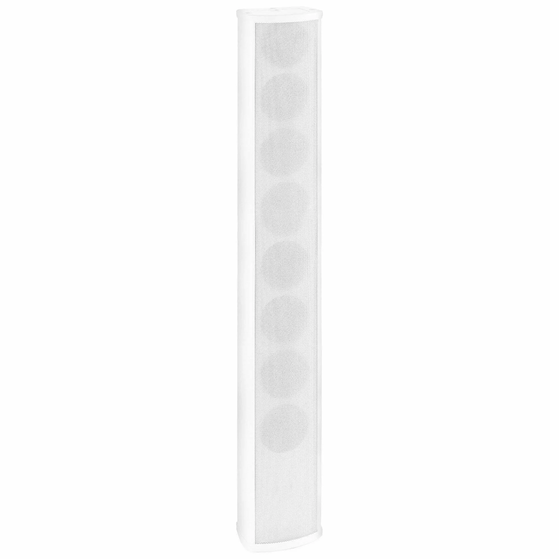 Power Dynamics ICS8 Columna de Sonido Blanca 40W 70V 100V con Soporte de Montaje