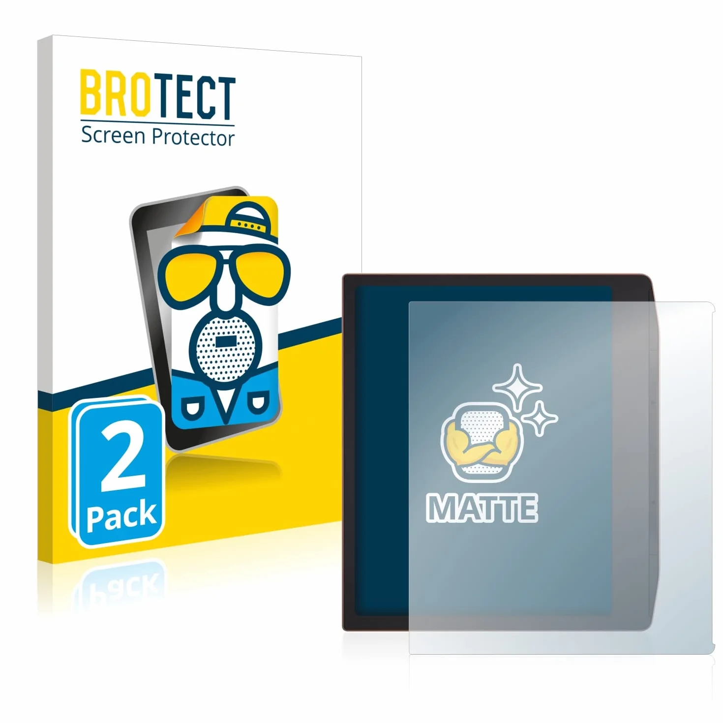 BROTECT Anti-Reflejos Película Protectora para PocketBook Era/Color (2 Unidades) Mate Anti-Huellas