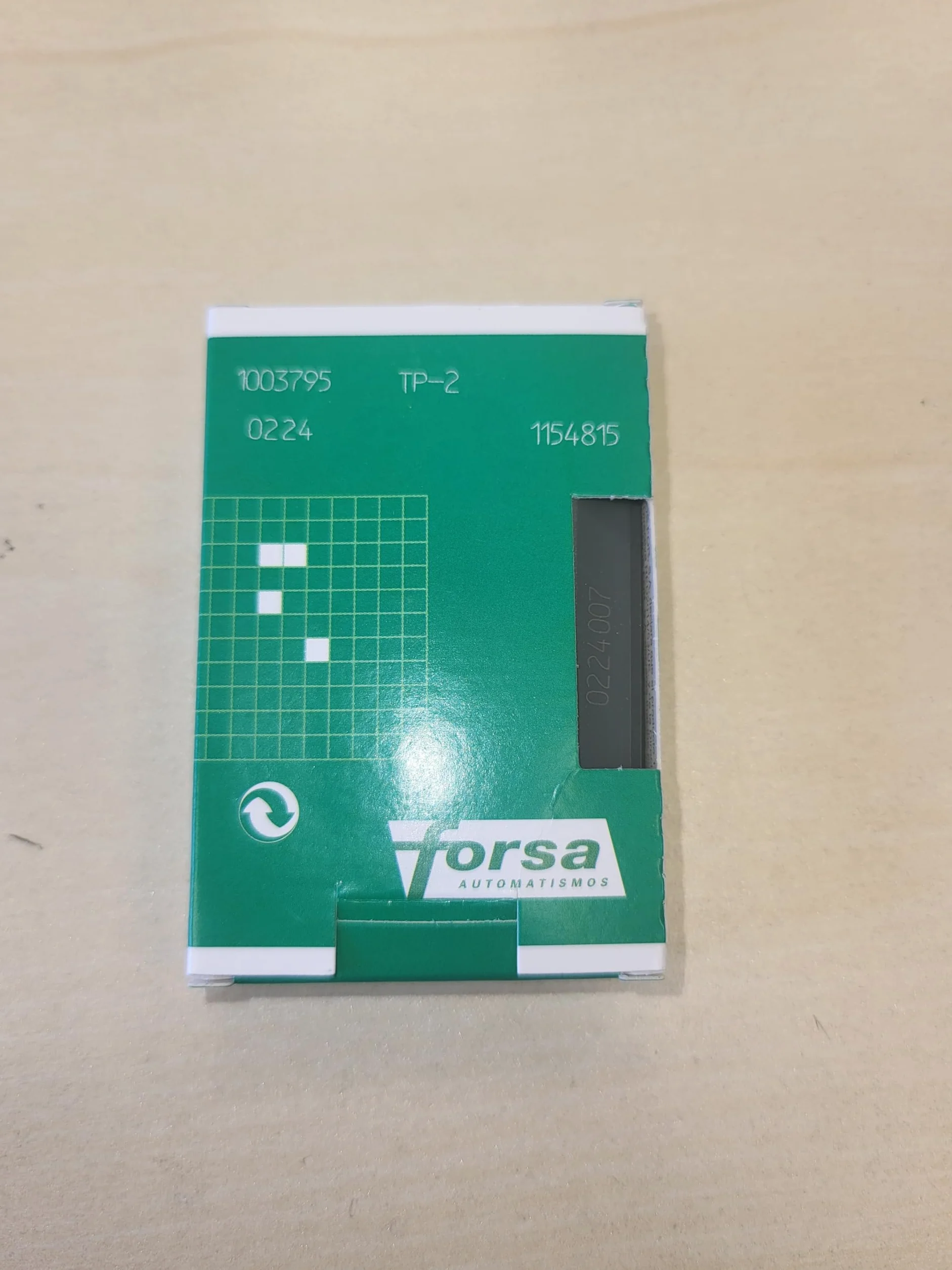 FORSA TP-2 Mandod egaraje Puertas de Garaje portones cocheras automatismos
