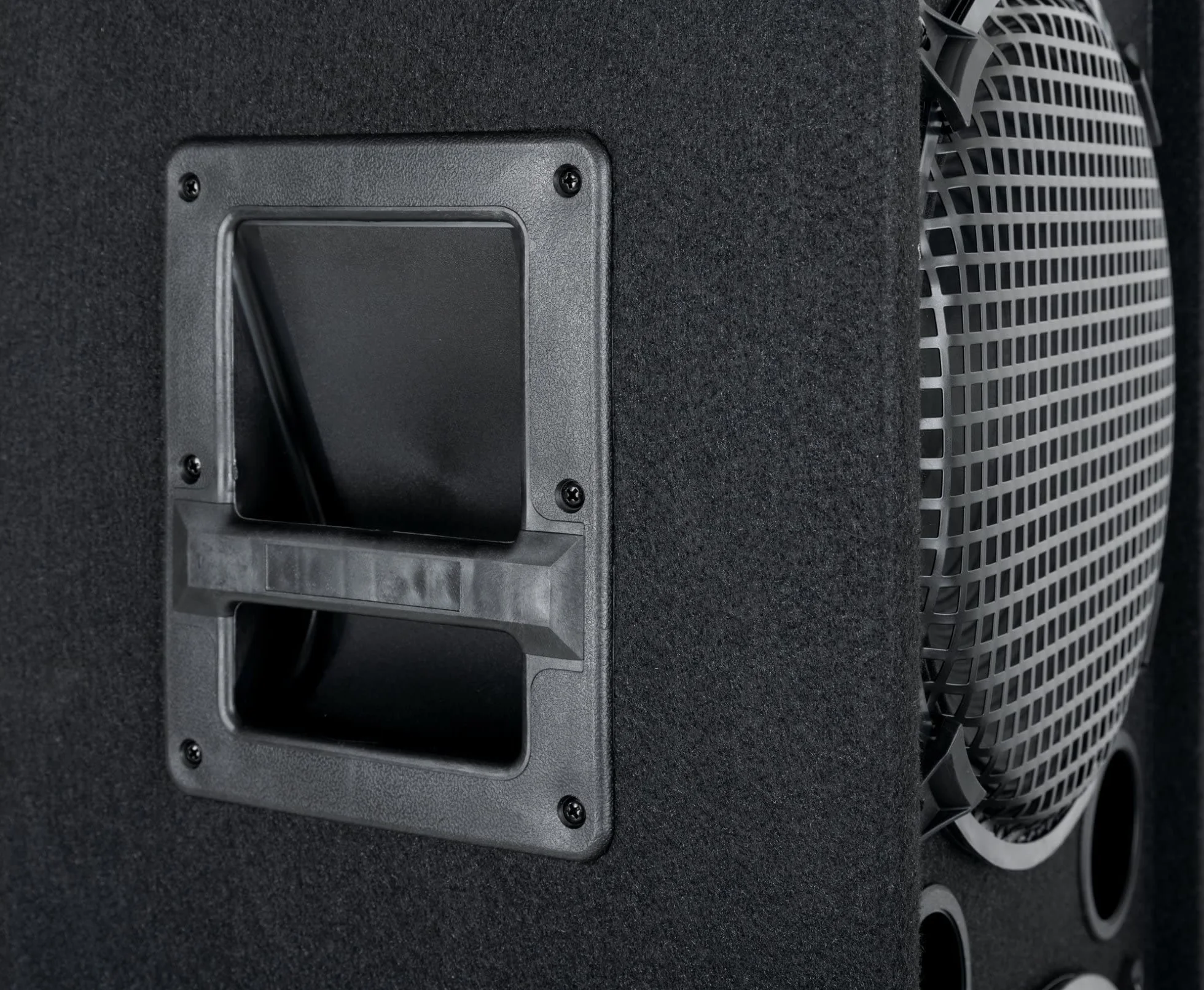 McGrey Pareja DJ-2222 Altavoces DJ PA de 2 Niveles 2X 30cm (12") Subwoofer 2000W (Pasivo, Sistema de 2 Vías, Caja de Madera)