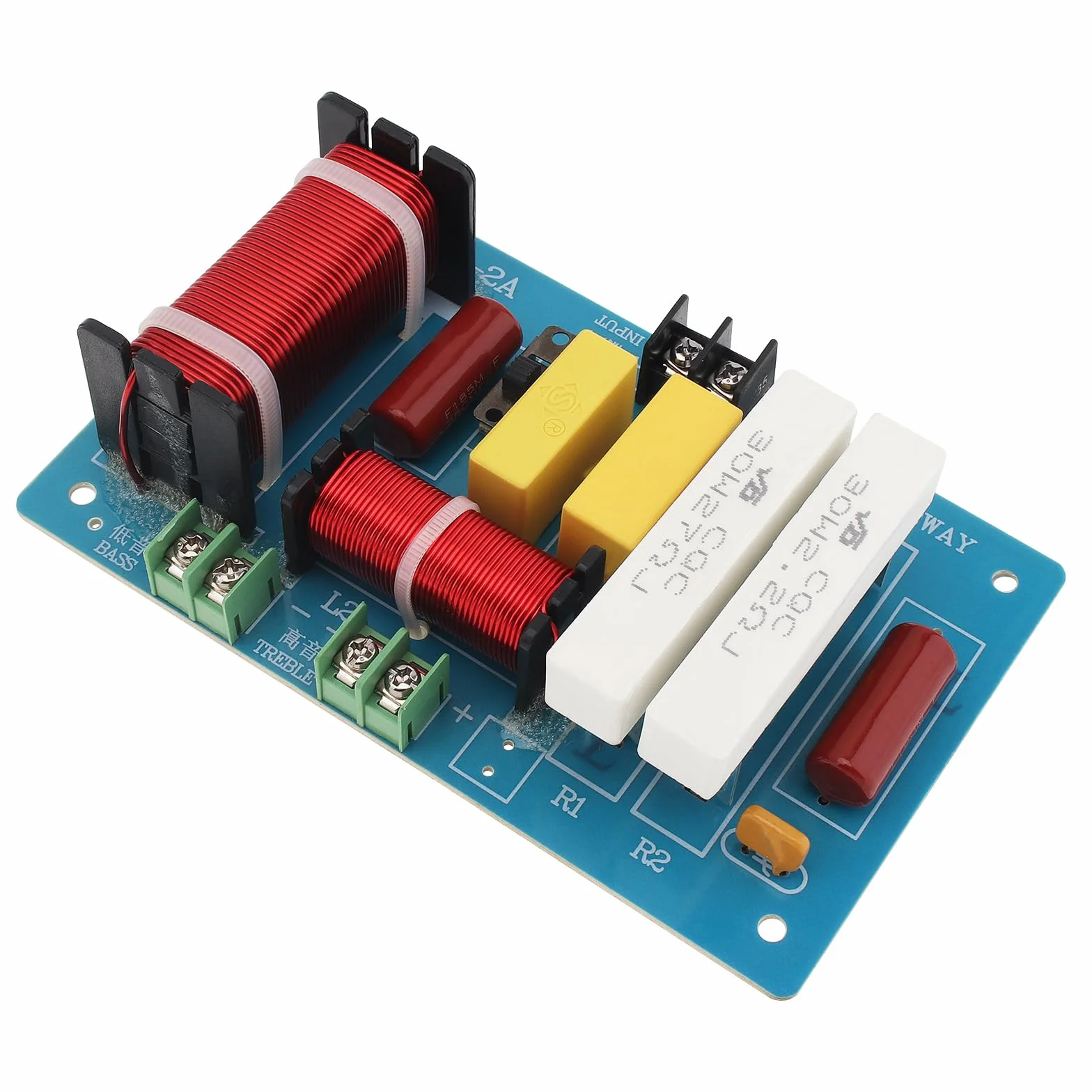 Altavoz de 2 vías Crossover 450 W 4-8 ohmios Divisor de frecuencia alta y baja Alta fidelidad