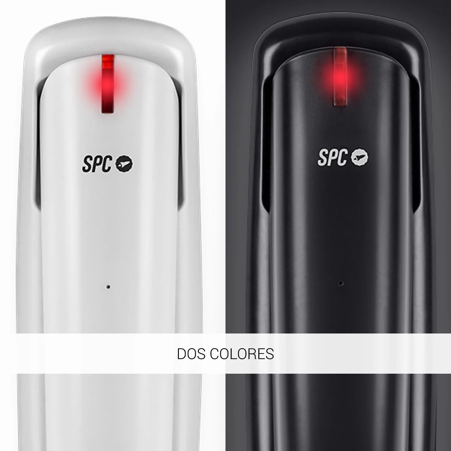 SPC Original Lite 2 Teléfono Fijo sobremesa Pared Compacto señal Luminosa 10 memorias indirectas Teclas Grandes rellamada Blanco