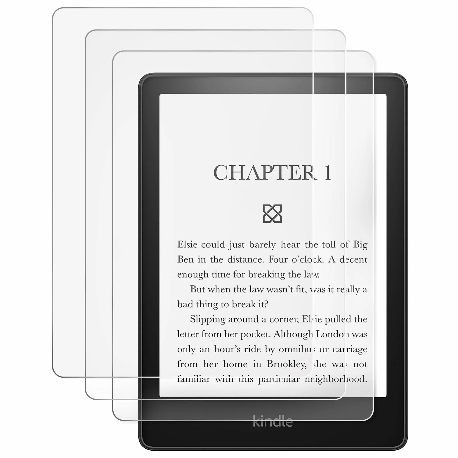 CoBak Protectores de Pantalla Antirreflejos Mate para Kindle Paperwhite 6.8 Pulgadas, Kobo Aura H2O Edition 2 - PET