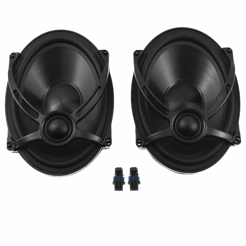 Audio Altavoz Altavoces con Tapa De Alforja para Motocicleta, 5x7 Pulgadas, para Touring para Road King para Electra para Street Glide CVO FLHT FLTR FLHR