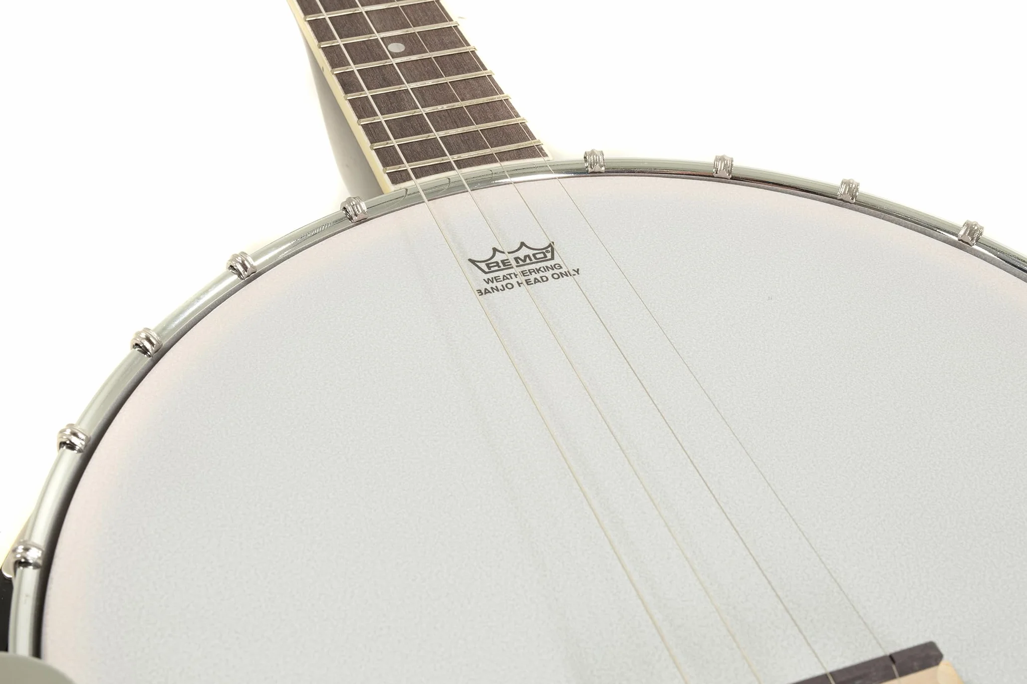 Gewa 505015 Banjo Select 4 Cuerdas, Parche Original Remo, con Estuche