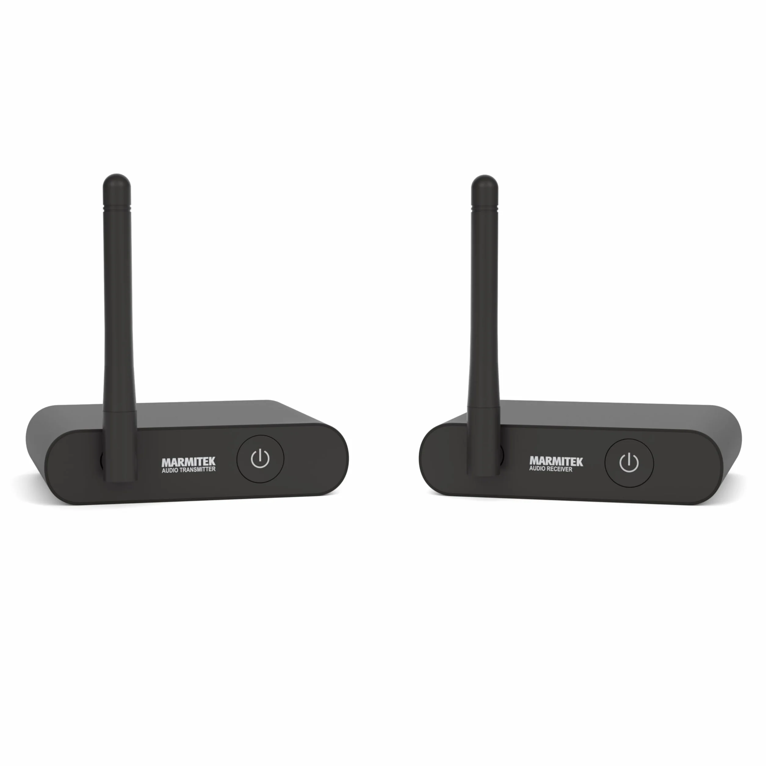 Kit subwoofer inalámbrico Marmitek Subwoofer Anywhere 640 - Sub Activo por LFE/Line - Transmisión Digital Estable, RCA Dorado, Auto Standby - USB-C