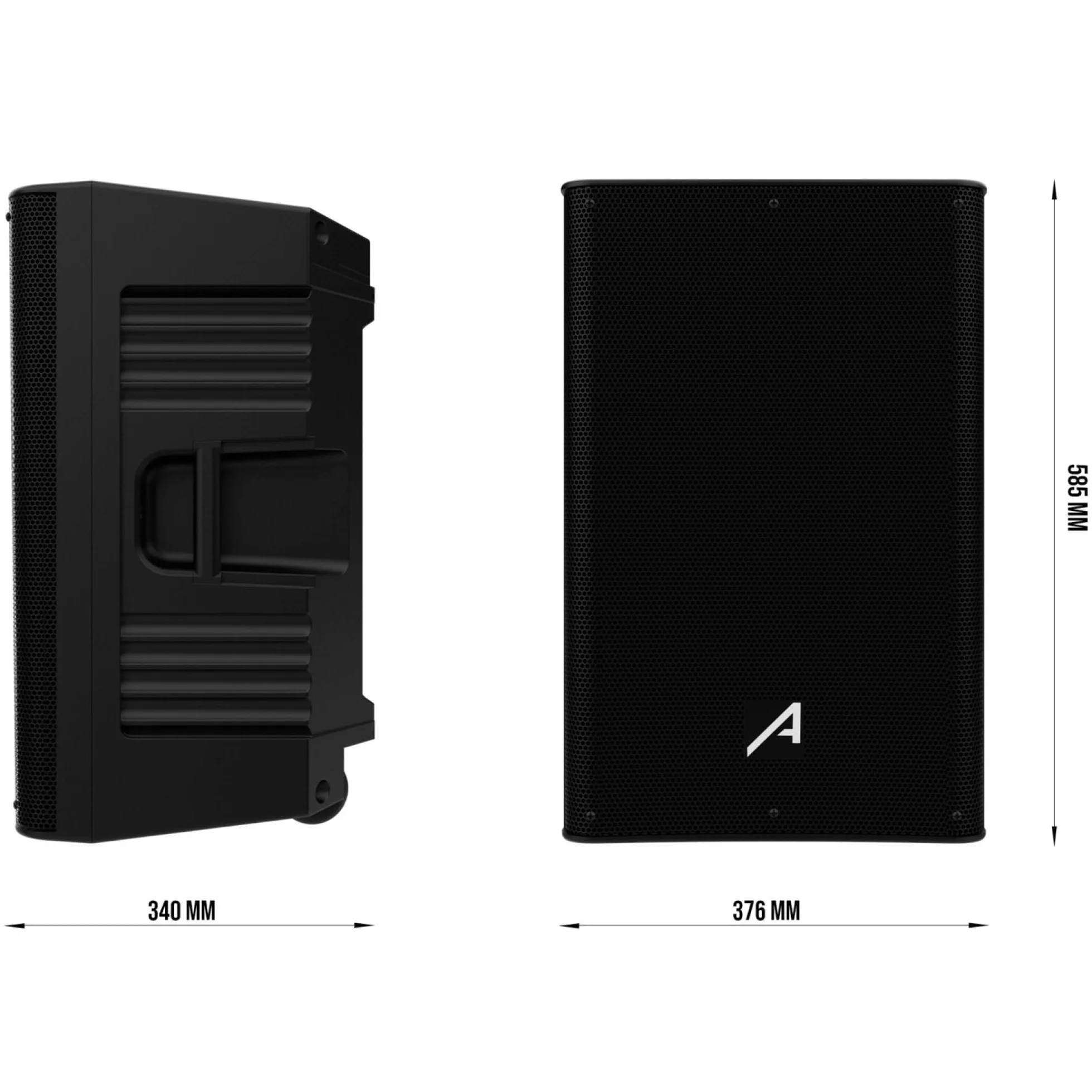 Audibax Freeport 212P Set 2 Altavoces Pasivo 12 400W + 400W