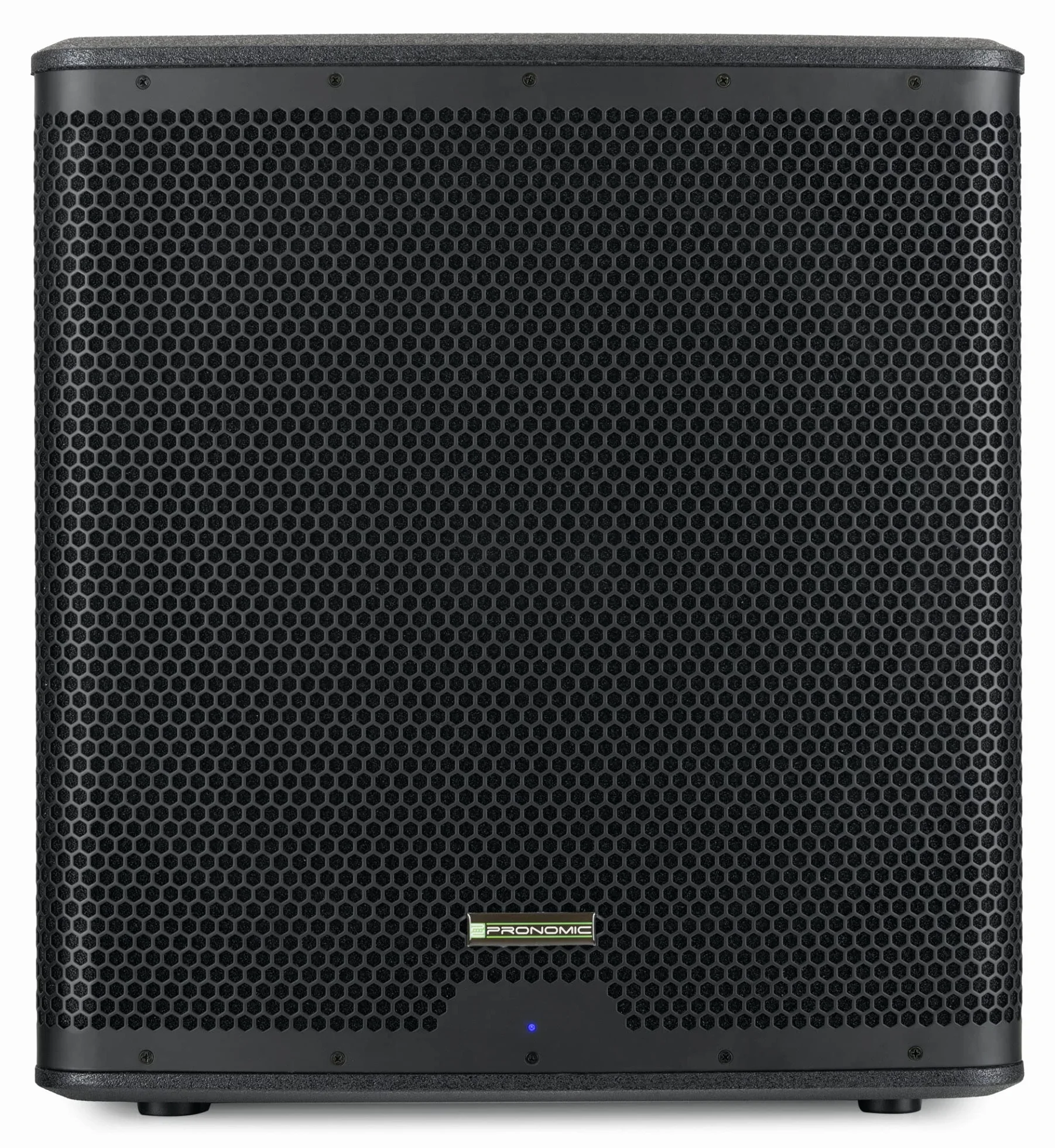 Pronomic C-118SA Set de 2 subwoofer Activo - 1600 vatios Pico / 800 vatios RMS - Altavoz de 18" con Bobina móvil de 3" - Rango de frecuencia: 30-200 Hz - 4 preajustes DSP - SPL máx.: 126 dB