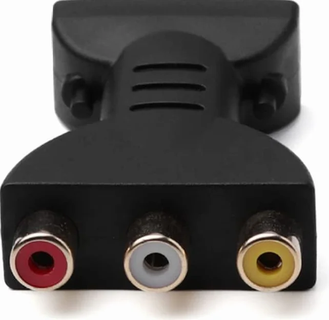 Adaptador Hdmi a 3 Rca Portátil Hdmi a Av Rojo Blanco Amarillo Convertidor Hdmi a Av Hd Convertidor Hdmi a Av Adaptador convertidor de audio y video