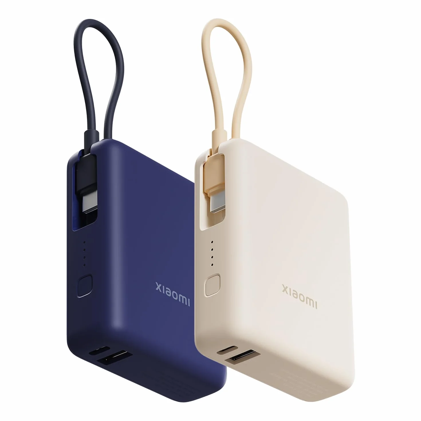 Xiaomi Power Bank 33W 10000mAh (Integrated Cable) Ice Blue 3 Puertos Carga Rápida