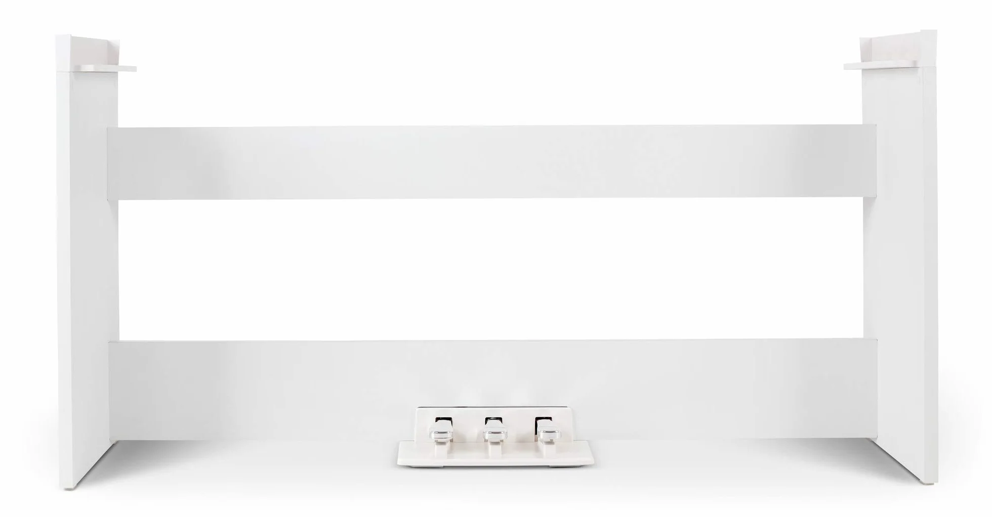 Soporte Steinmayer STP-60 WM (soporte para stage piano P-60, con 3 pedales, medidas: 68,5 x 132 x 34 cm) blanco