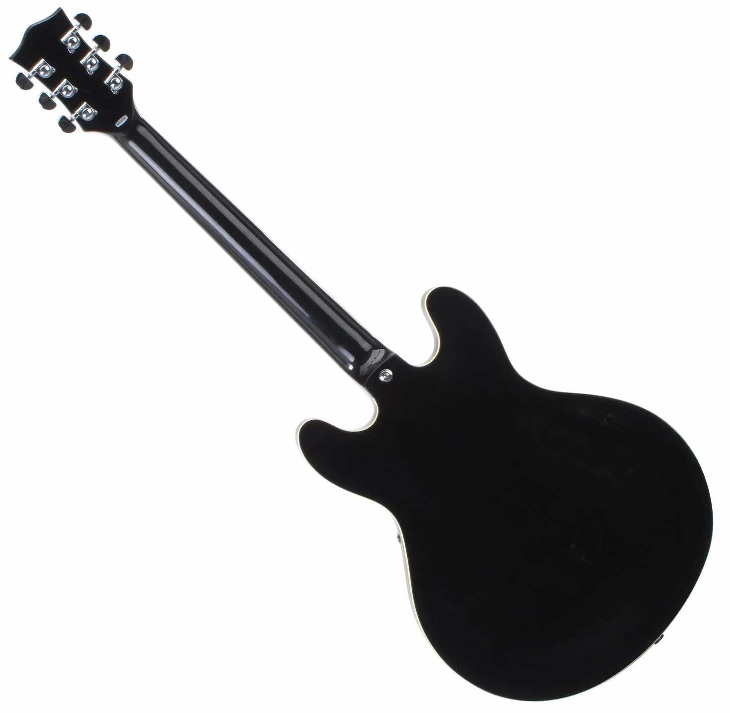 Rocktile Pro HB100-SB Guitarra Eléctrica (Cuerpo semi-resonante/hollowbody, 2 Humbucker, Diapasón de palisandro, Mástil de arce, Escala: 65 cm, Ancho de cejuela: 43 mm) Sunburst