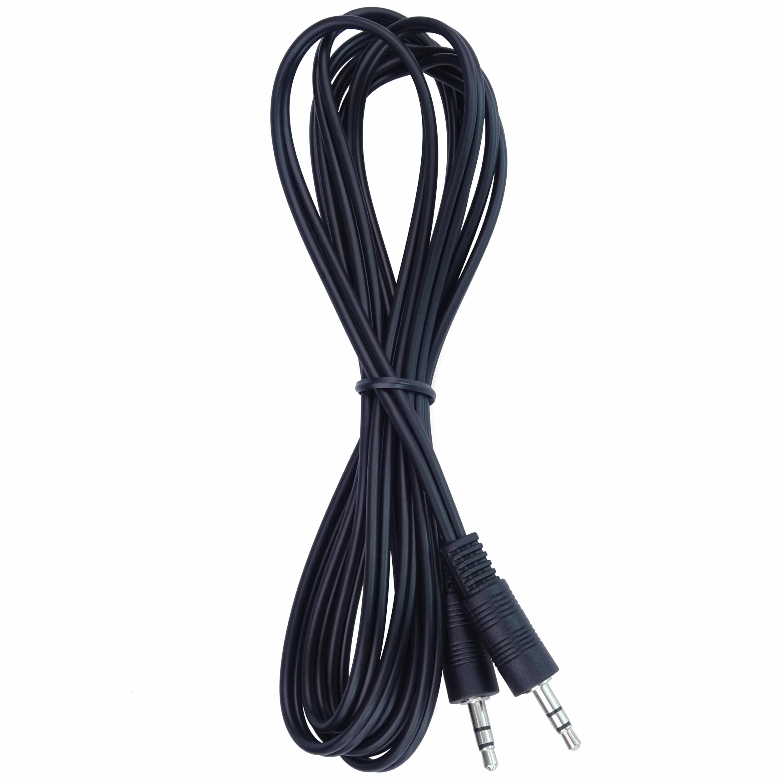 PremiumCord Cable Jack 3m, Jack Plug 3.5mm, Macho a Macho, Cable de Conexión de Audio Para Auriculares Aux, Para TV Celulares MP3 HiFi, Blindado, Color Negro