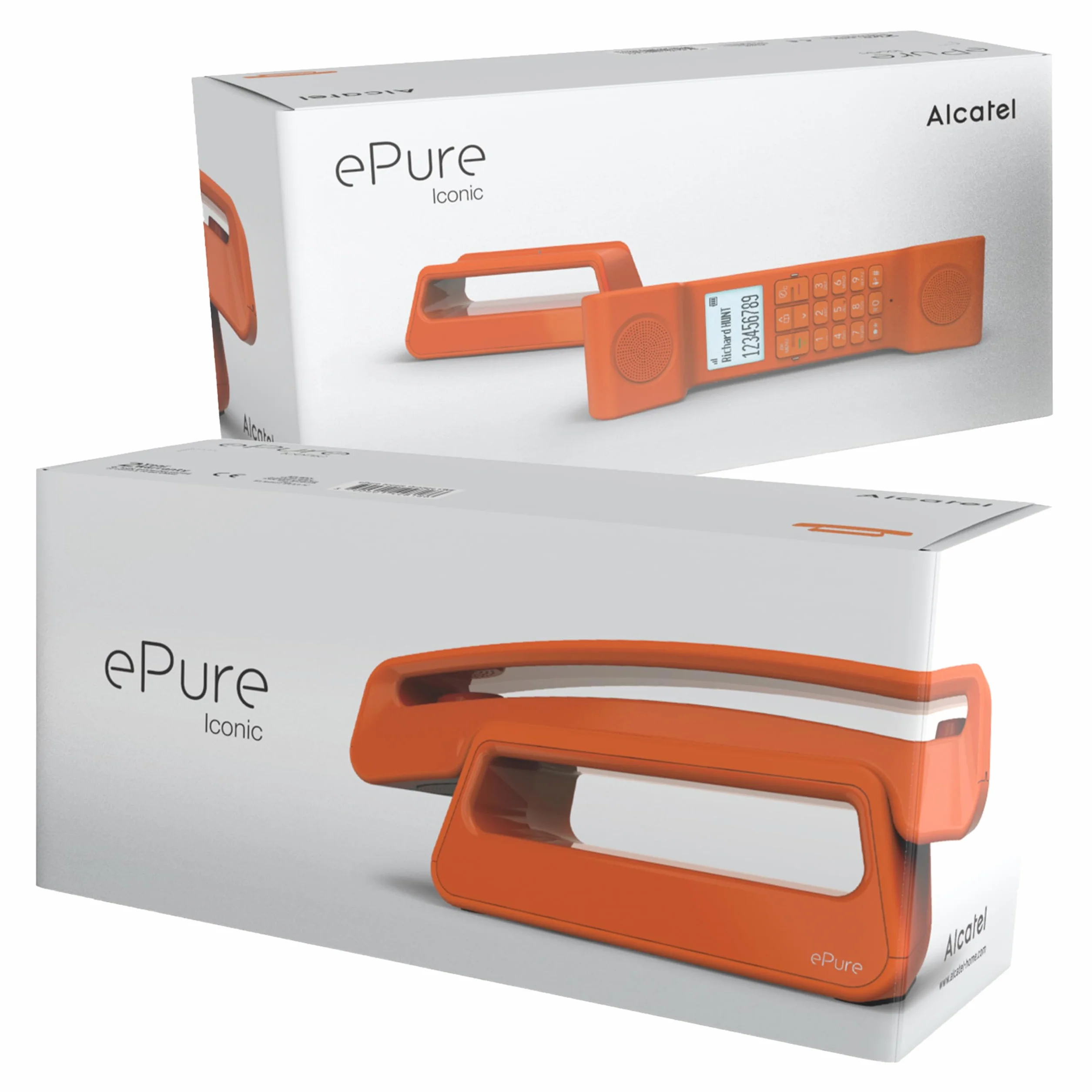 ALCATEL Epure Iconic Teléfono Inalámbrico DECT Naranja
