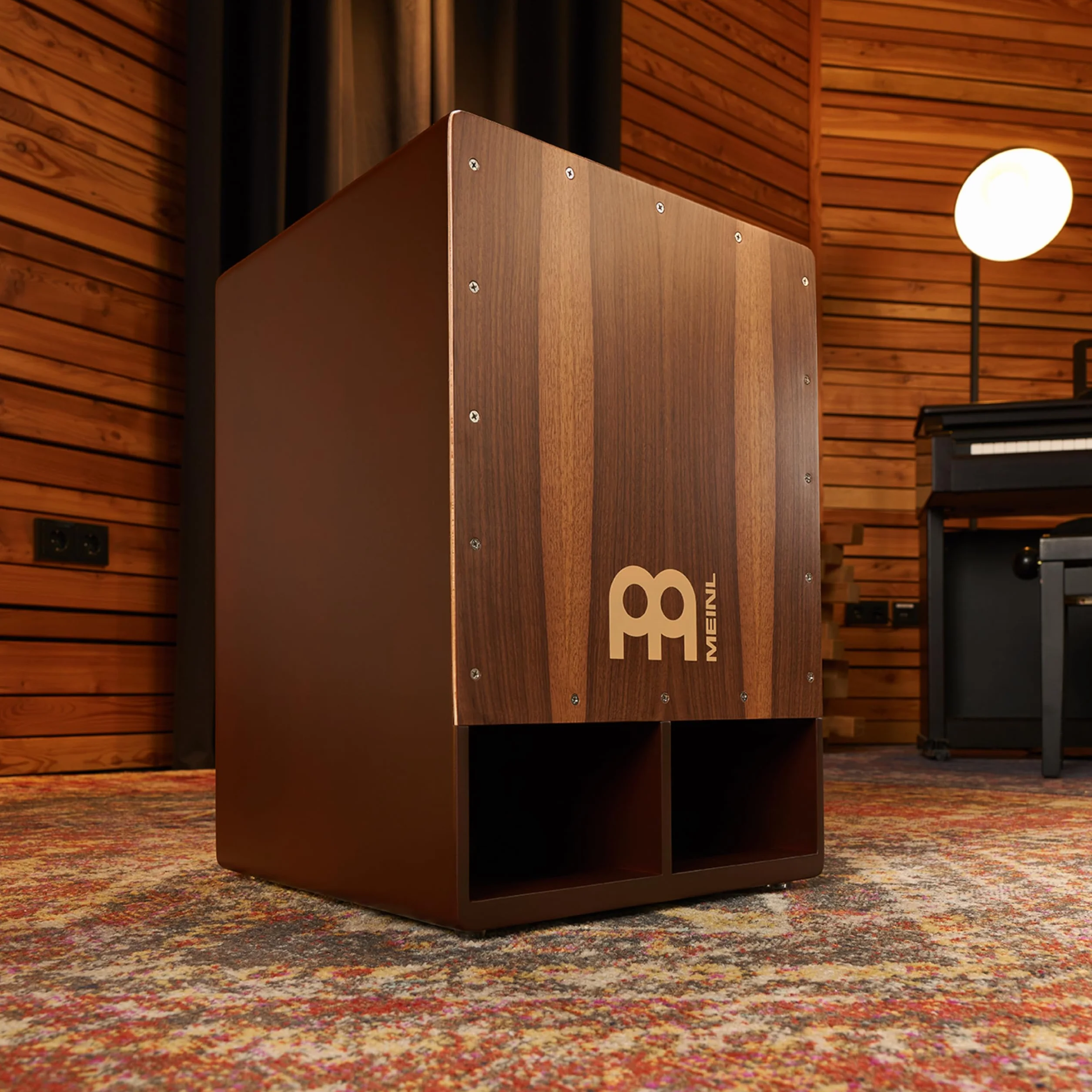 Meinl Percussion - Cajon flamenco, Madera de nogal