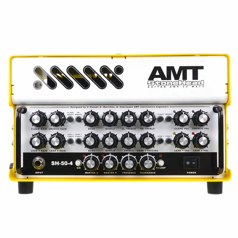 AMT Stonehead-50-4 - Amplificador de cabeza para guitarra (50 W)