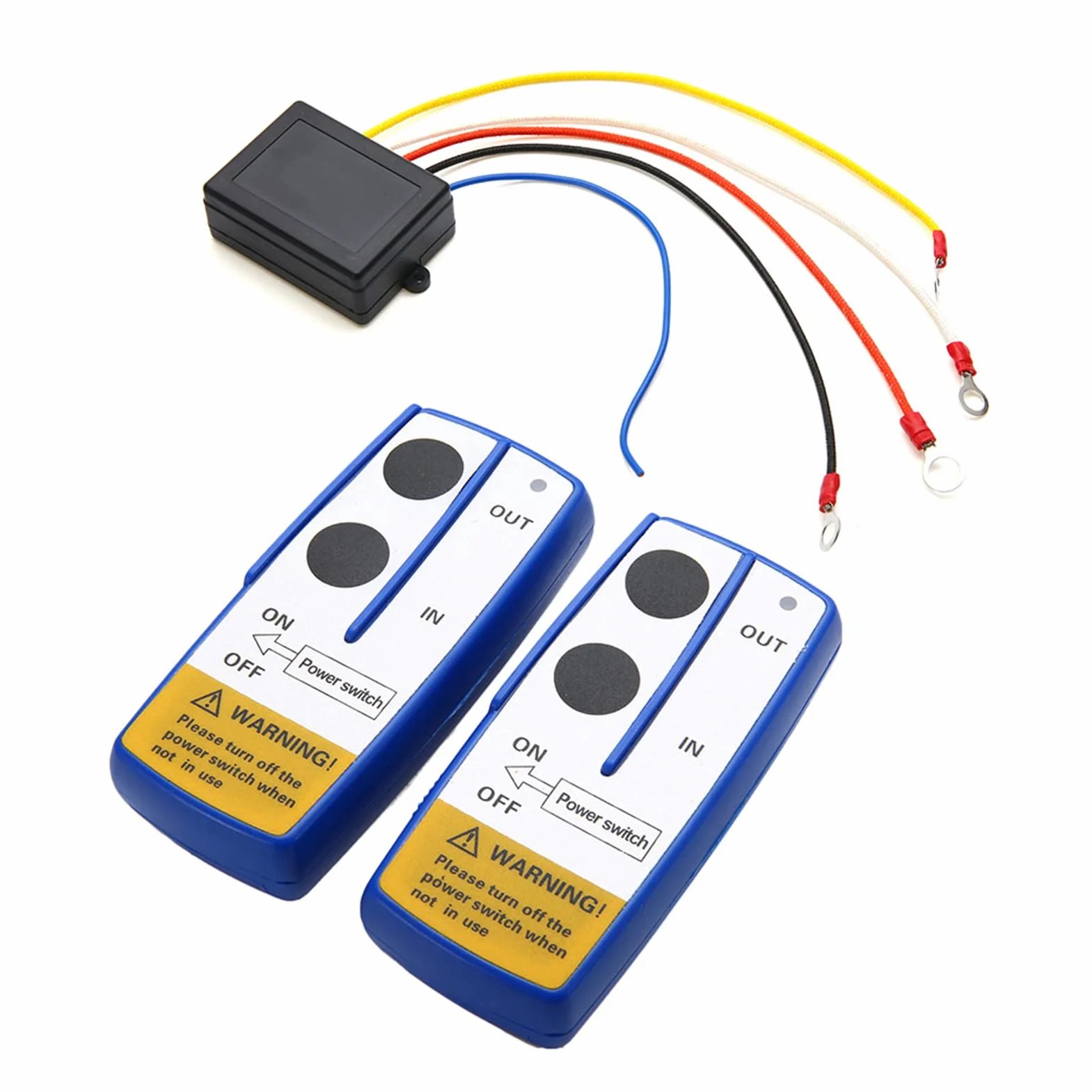 Mando a Distancia de Cabrestante Inalámbrico 12V 2 Piezas Shkalacar para Jeep ATV SUV