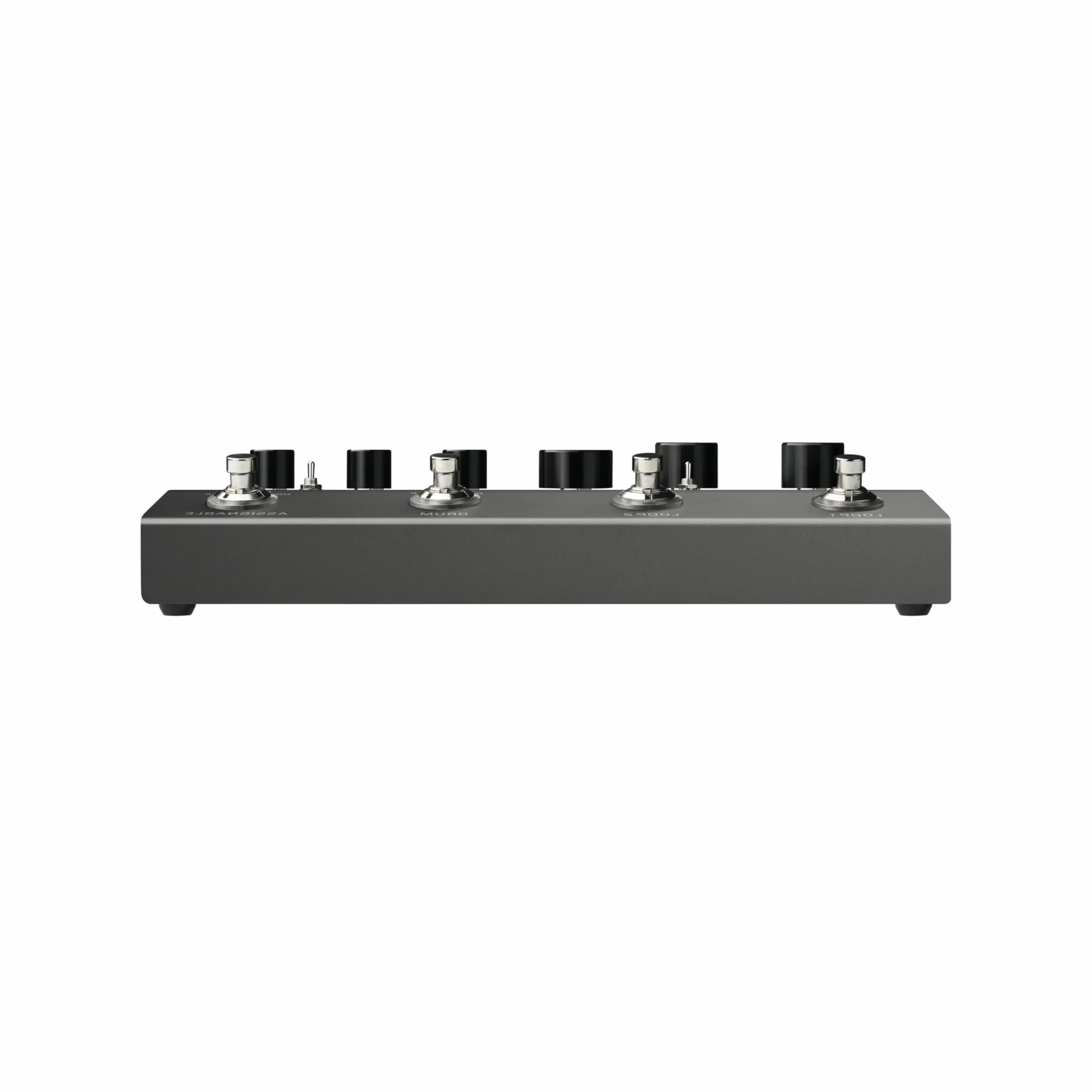 Valeton VLP-400 Pedal looper dual para guitarra, bajo y voz (estación de loops, 32 bits, 99 proyectos, caja de ritmos, 7 efectos de loop, looper de guitarra, Assign, MIDI, XLR), negro