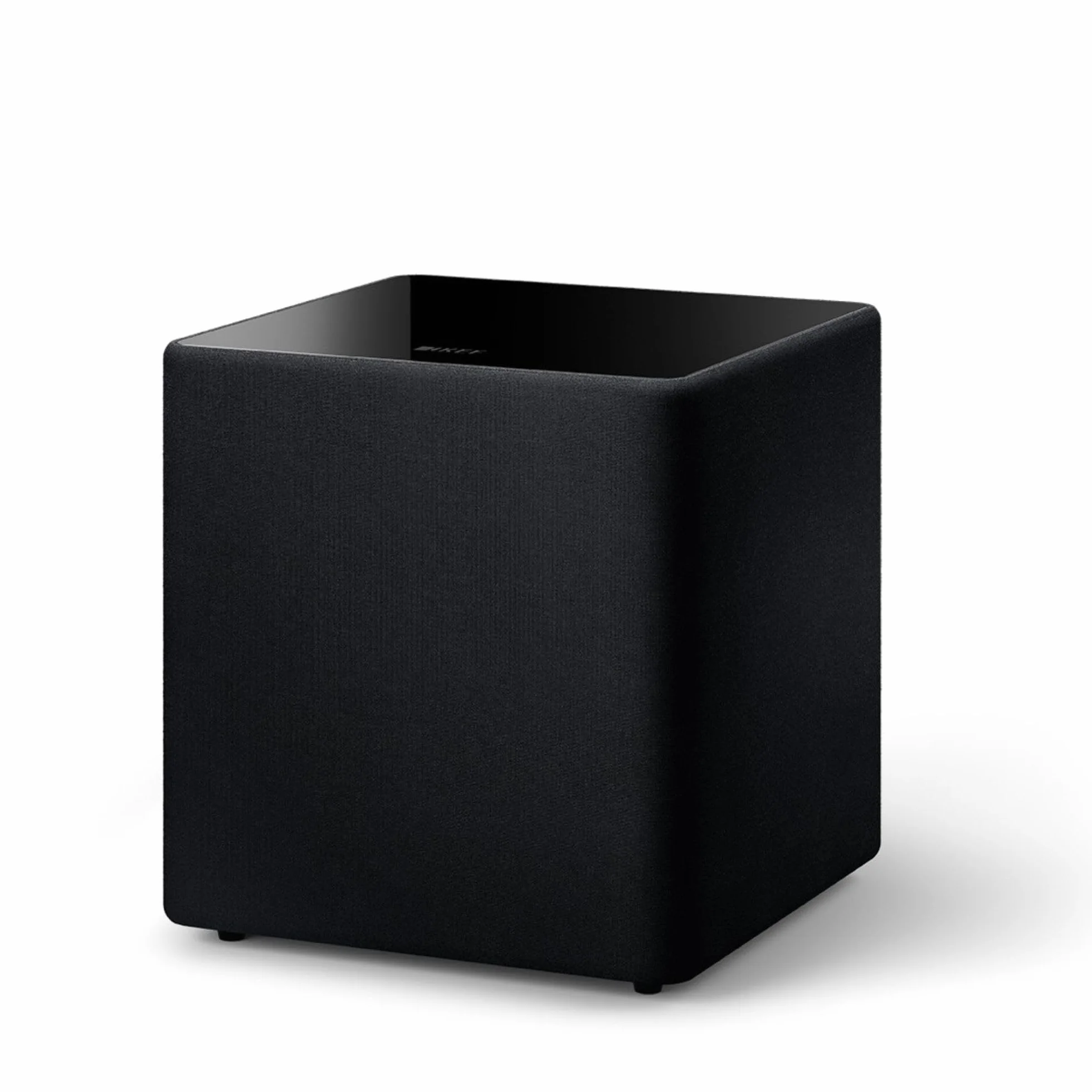 KEF Kube 12 MIE Subwoofer (Negro) | Amplificador de Clase D de 300 W RMS | Pedal para bajo de 12 Pulgadas | Algoritmo Inteligente iBX | Cable RCA fonográfico | Música | Home Cinema | Gaming