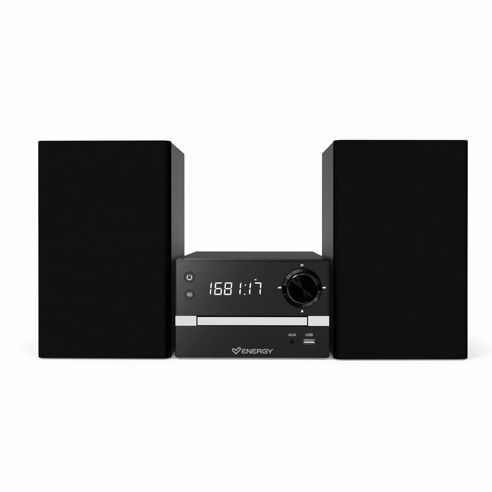Energy Sistem Microcadena HiFi 30W Bluetooth Radio FM CD MP3/WMA USB AUX Altavoces Estéreo