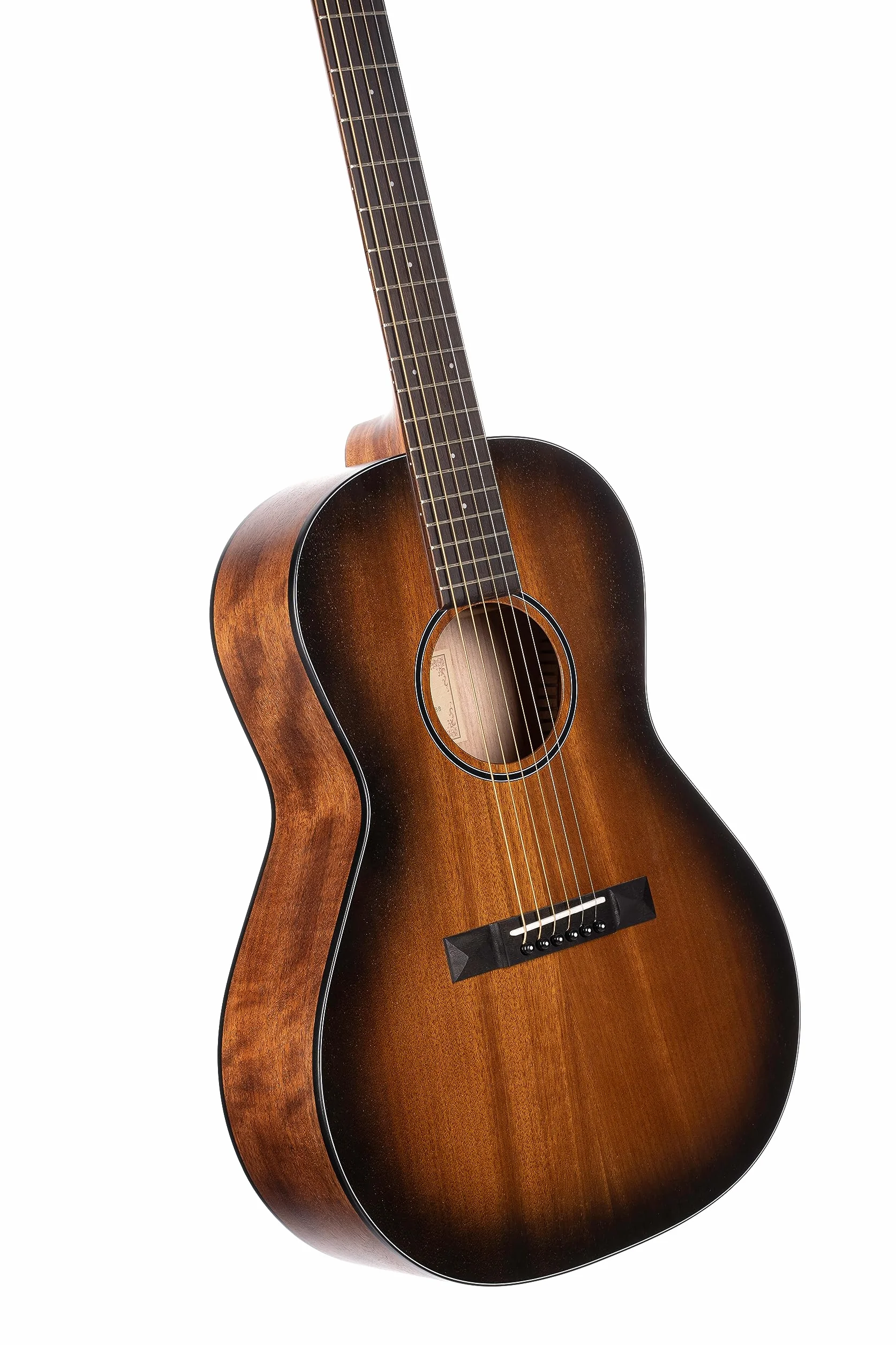 Cort Core PE - Guitarra electroacústica Parlor - Negro degradado poros abiertos (+ funda blanda)