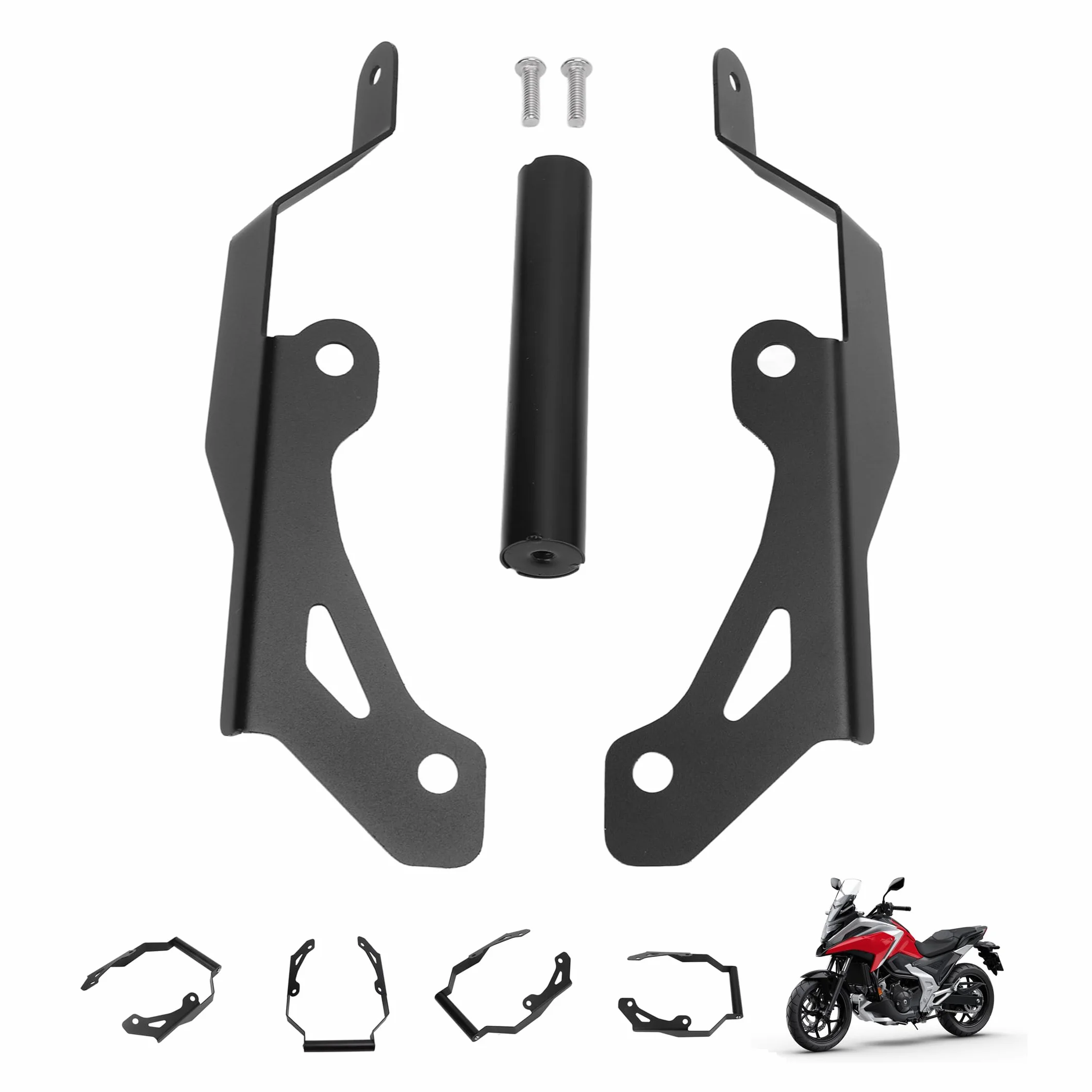 OUKENS Soporte de navegación para motocicleta de aleación de aluminio para NC750X NC750 XAM NC750X DCT 2021+