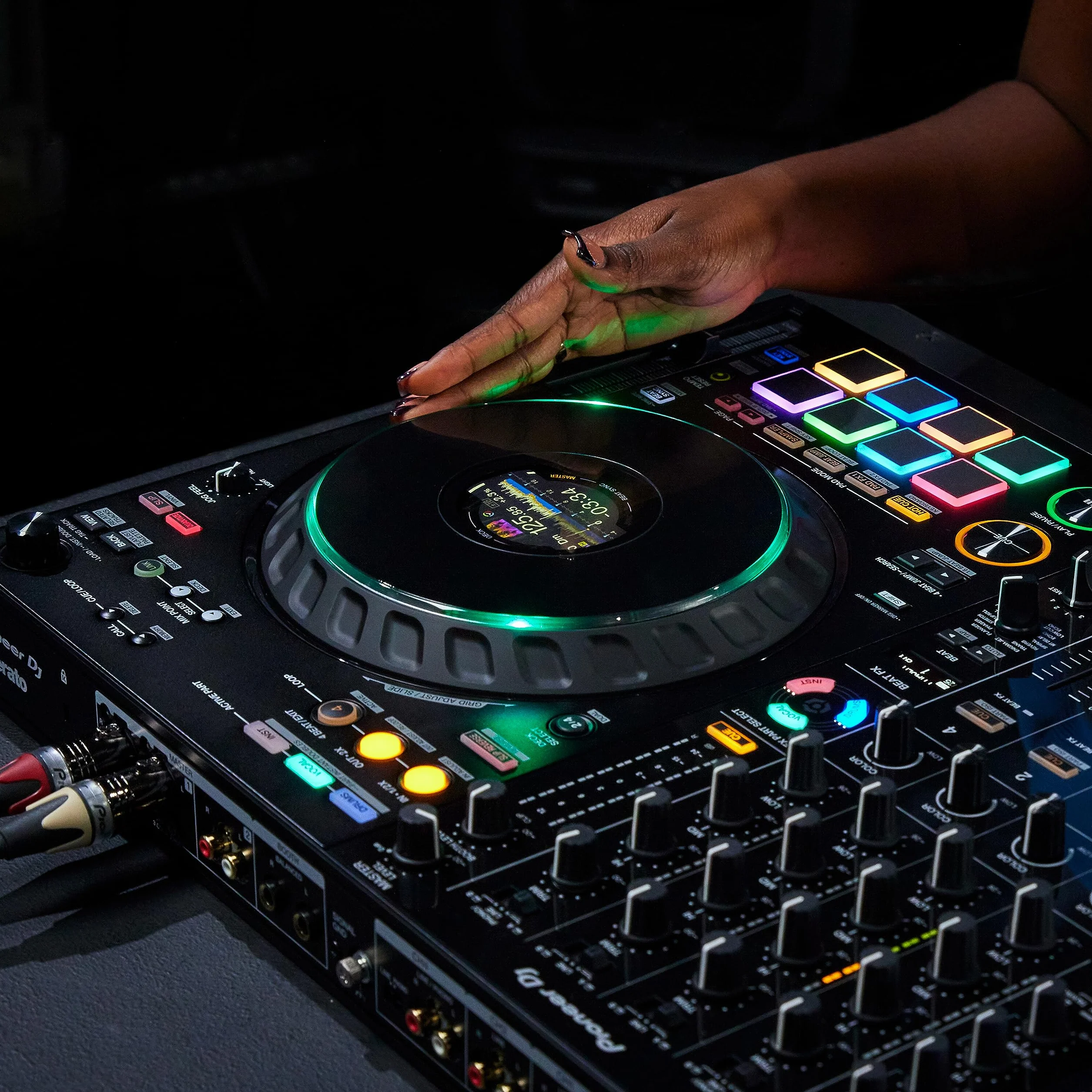 Pioneer DJ DDJ-FLX10 Controlador DJ de 4 plataformas