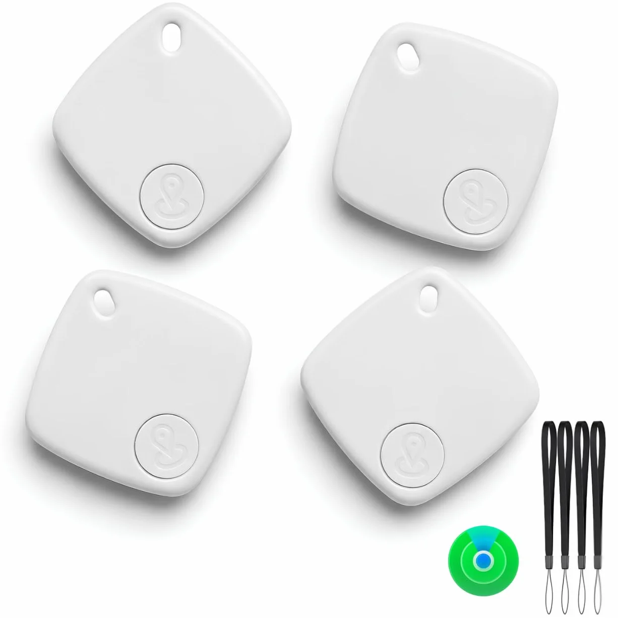 Pack 4 Air Smart Tag Apple Solo iOS Rastreador GPS Mini Bluetooth Localizador iPhone Tracker