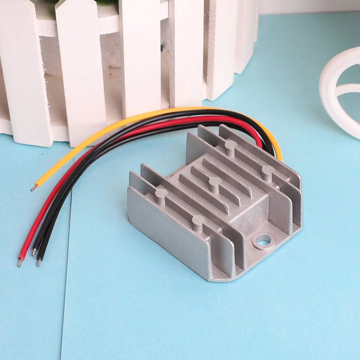 48V 12V wandler SUPERNIGHT DC Spannungswandler 12V 20A 240W Auto Netzteil Wandler Konverter Transformator Trafo Adapter breit Eingang für Auto Motor LKW PKKfz Boot Silver