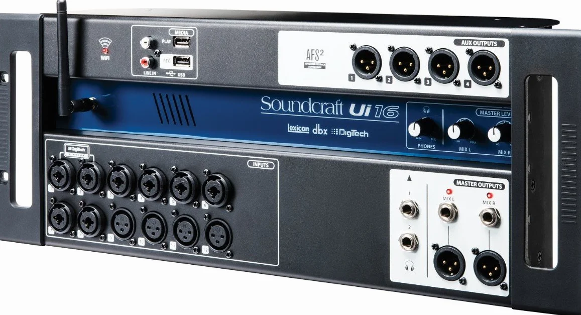 Soundcraft BPSCA UI 16 - DP34399 - Mezclador 16 canales