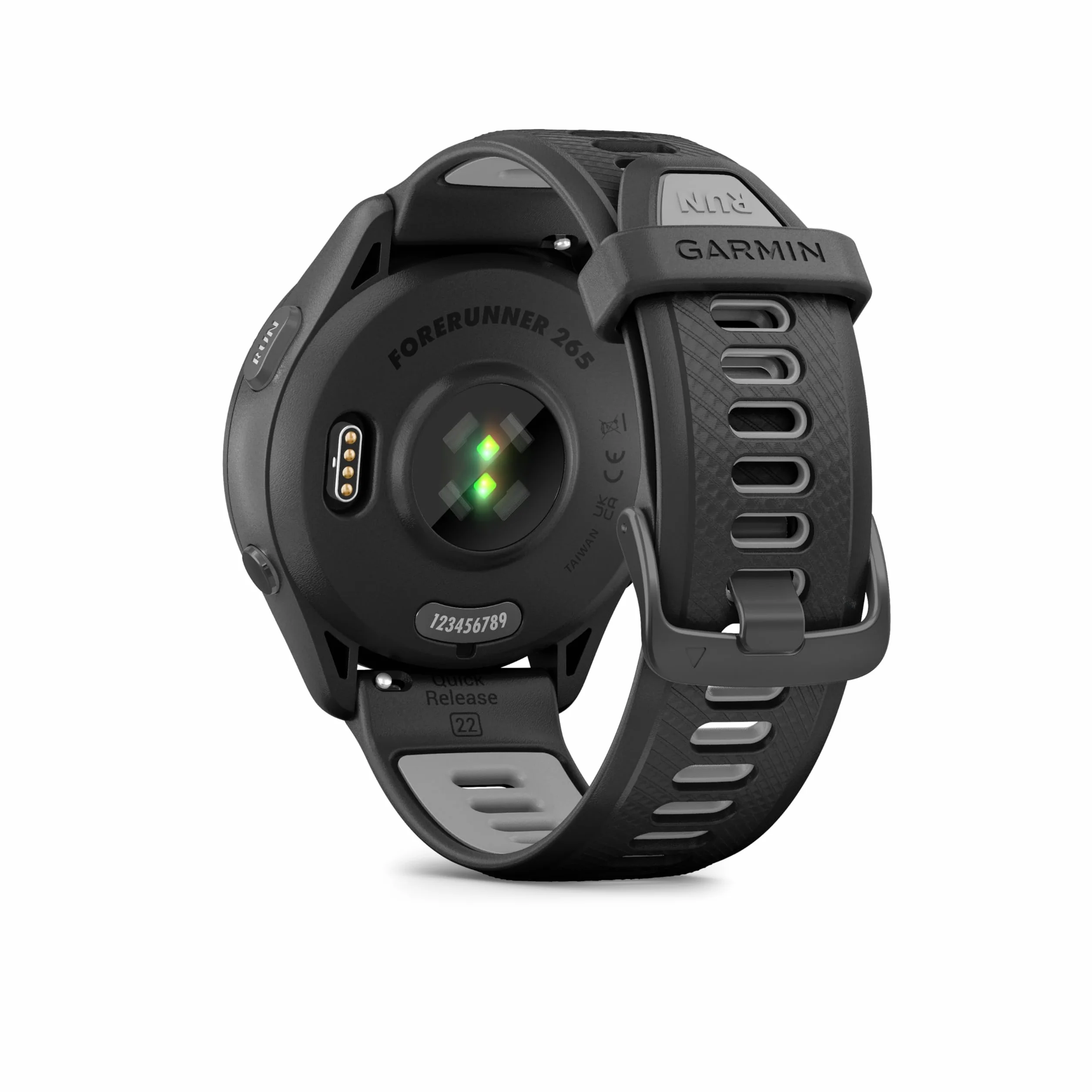 Garmin Forerunner 265 Reloj Inteligente para Correr con GPS, Pantalla Táctil AMOLED, Métricas Optimizadas, Planes de Entrenamiento, Pay, Música, Autonomía de 13 Días, Negro