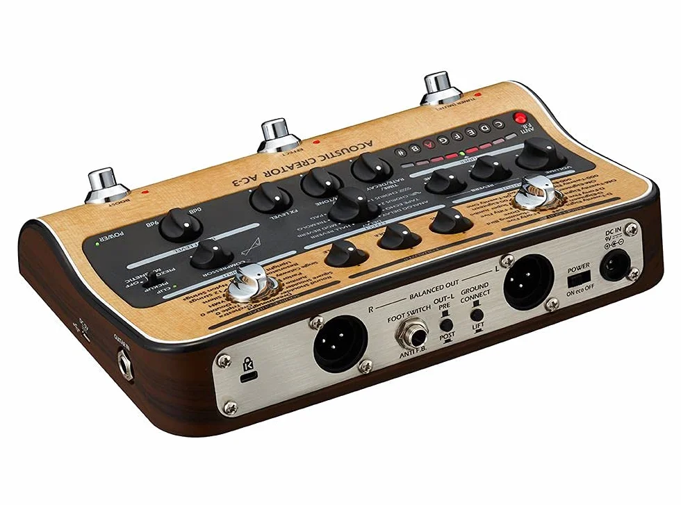 Zoom - AC-3 pedal stereo para guitarra acústica