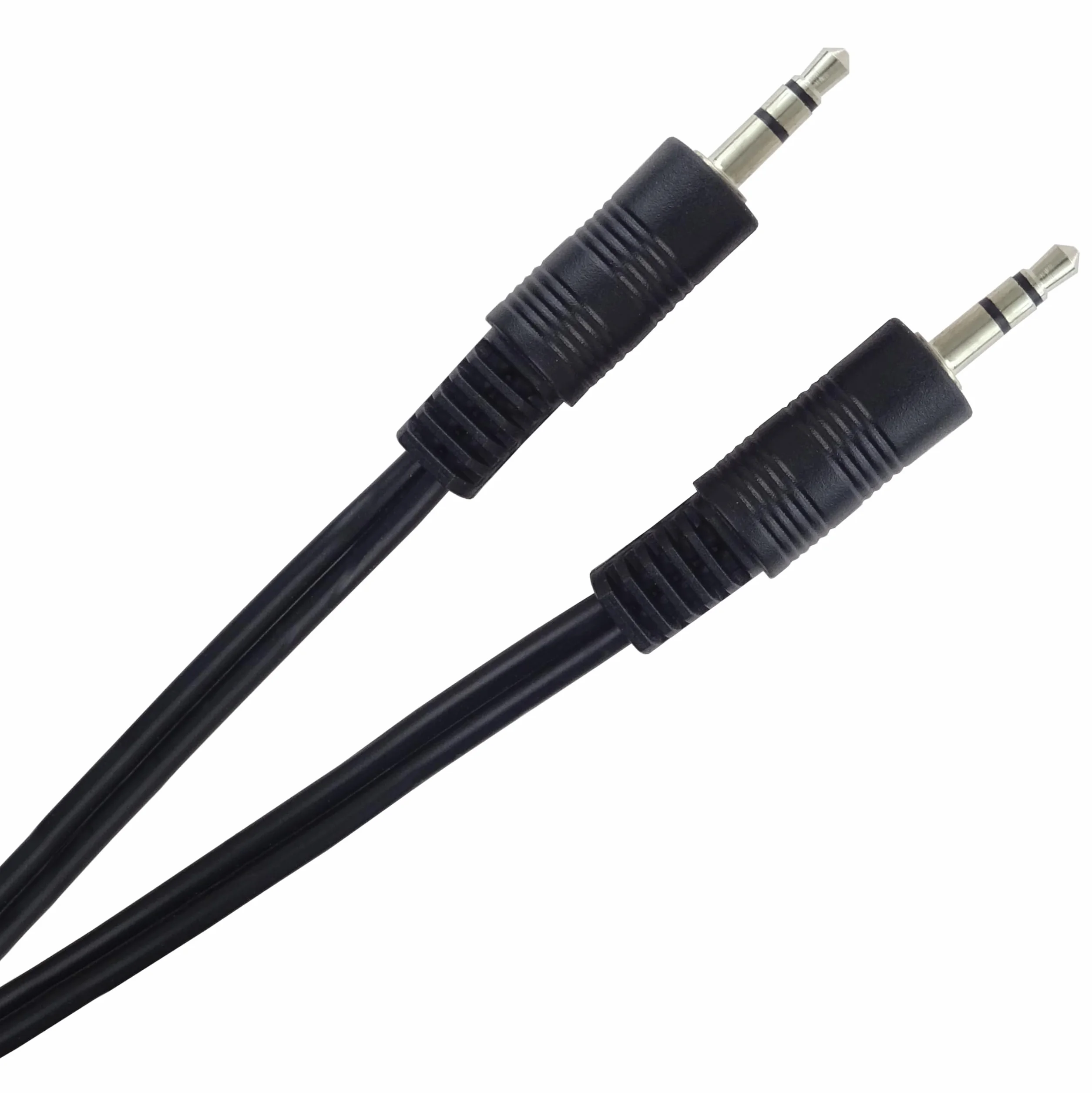 PremiumCord Cable Jack 3m, Jack Plug 3.5mm, Macho a Macho, Cable de Conexión de Audio Para Auriculares Aux, Para TV Celulares MP3 HiFi, Blindado, Color Negro