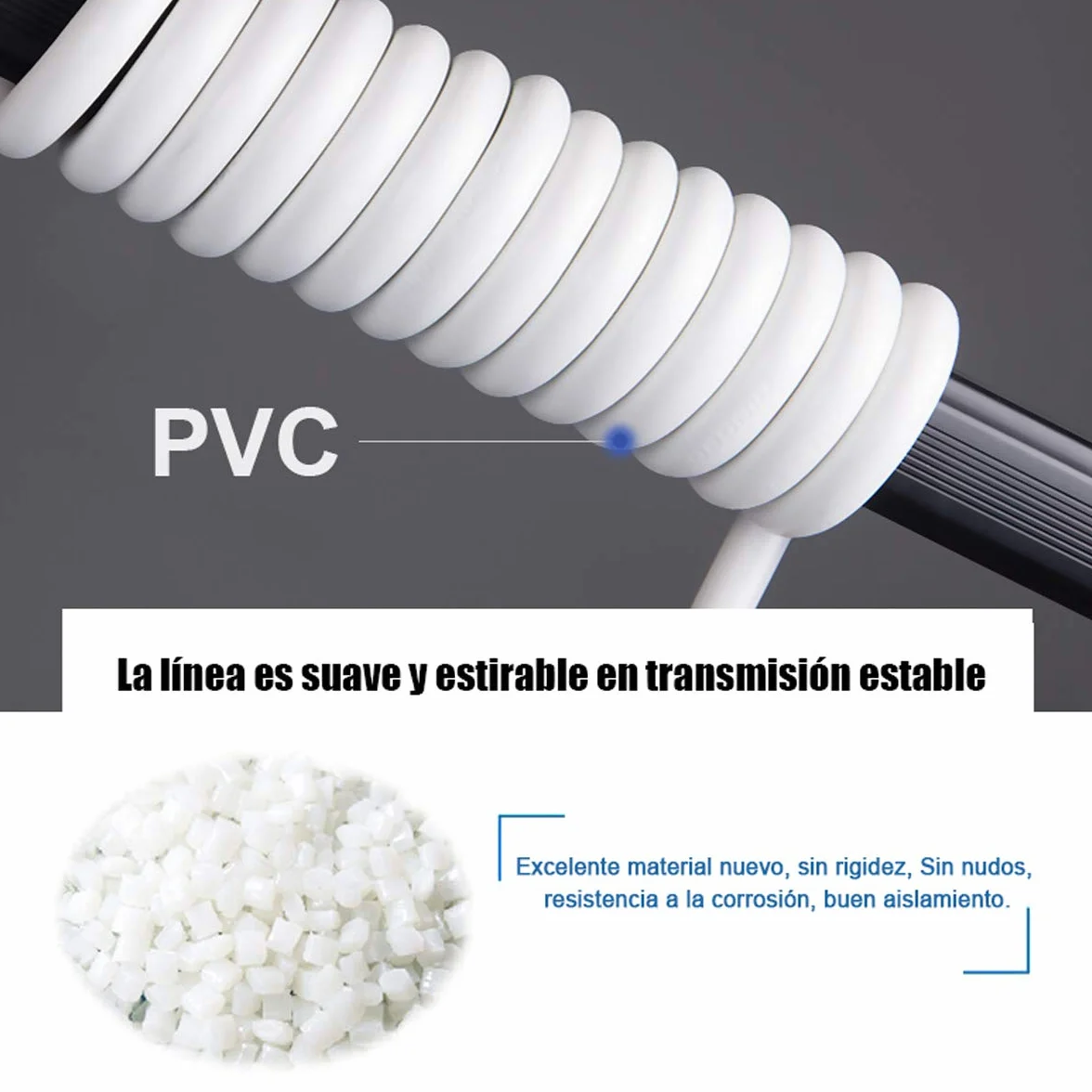 EXTRASTAR Cable Alargador de Corriente 15M, 3680W, 3G*1,5 mm², 230V, 16A, Blanco