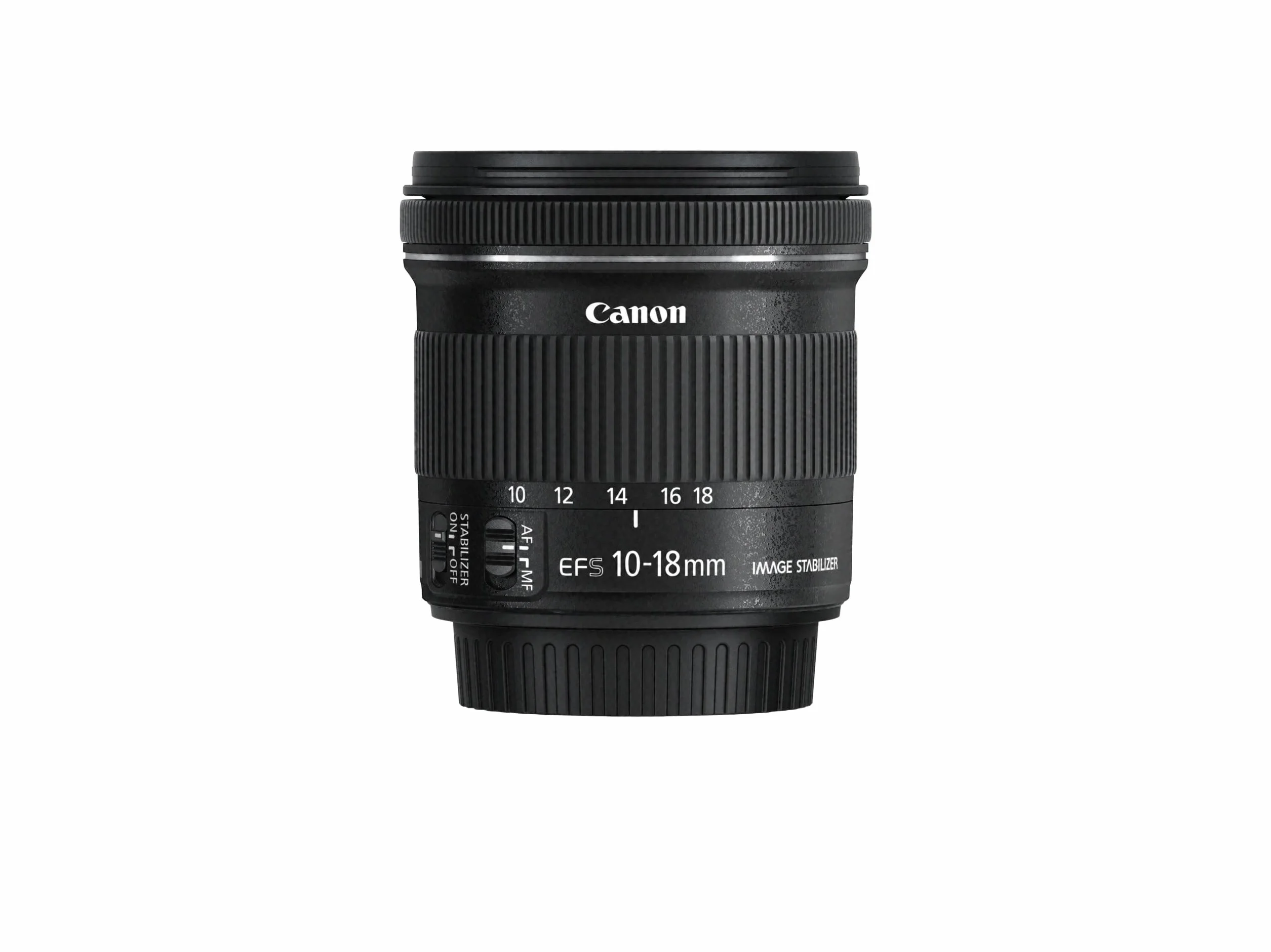 Canon EF-S 10-18 mm 1:4.5-5.6 IS STM Objetivo Negro (reacondicionado)