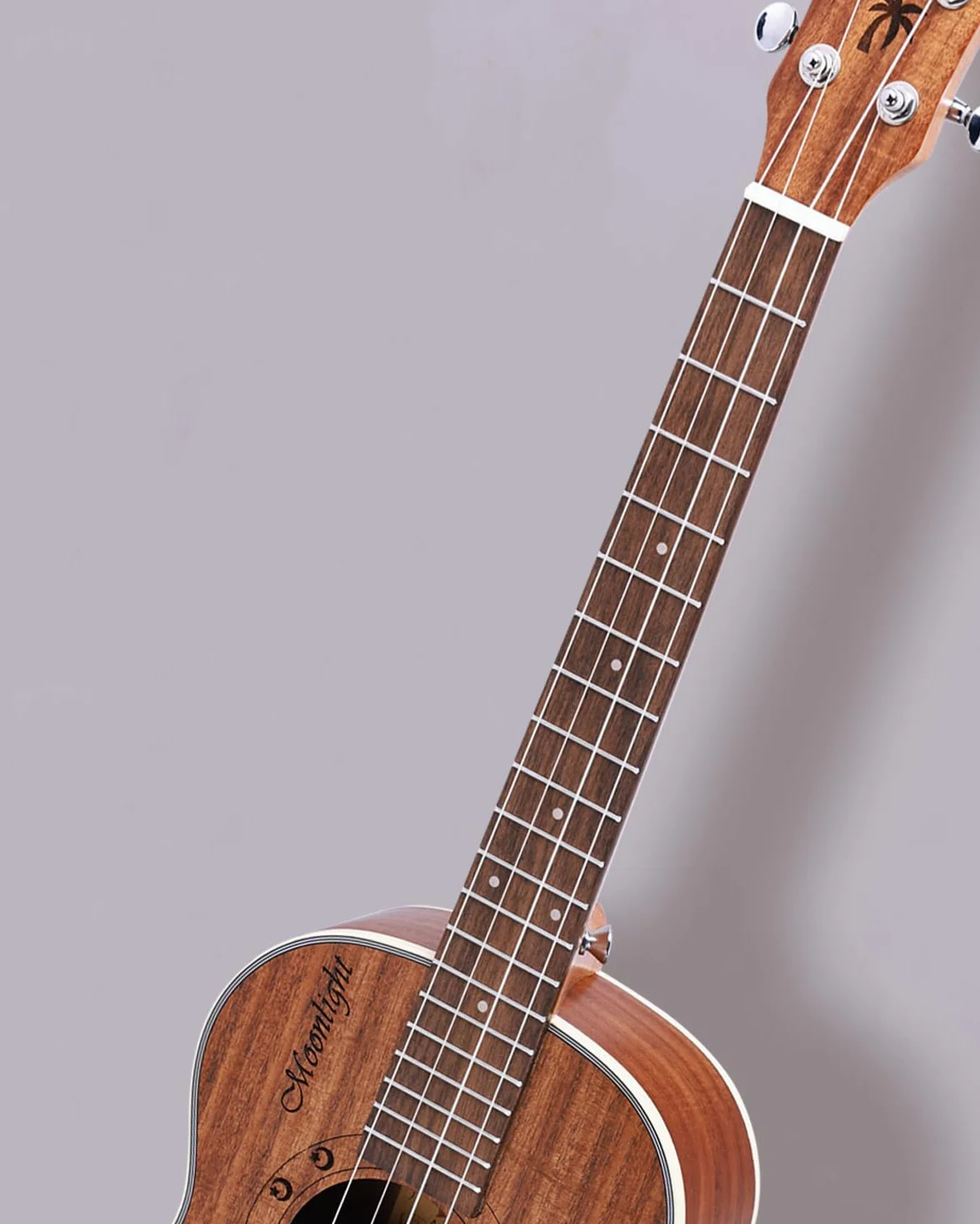 Winzz Ukelele Barítono 30 pulgadas adultos niños principiantes set, ukelele madera KOA mejor para profesionales