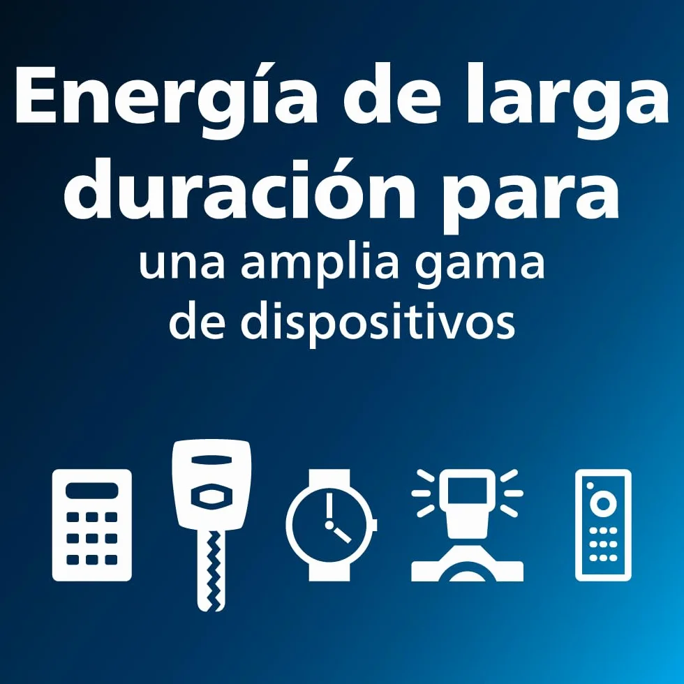 Philips Lithium CR2032 3 Volt, Pilas optimas para Relojes, mandos a Distancia y calculadoras, Paquete de 12