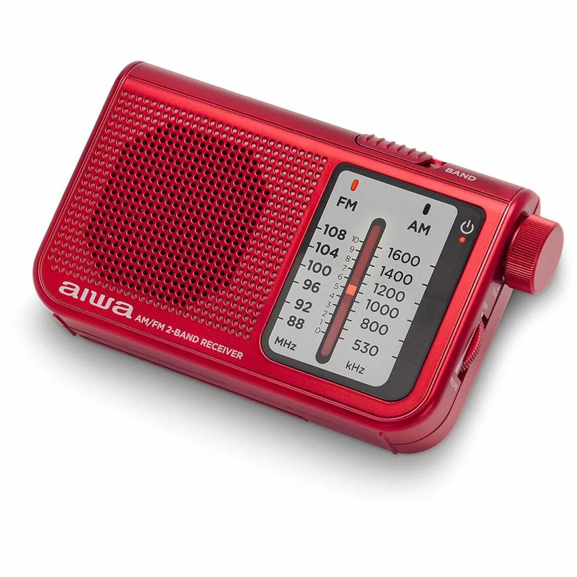 Radio Portátil Aiwa AM/FM Rojo