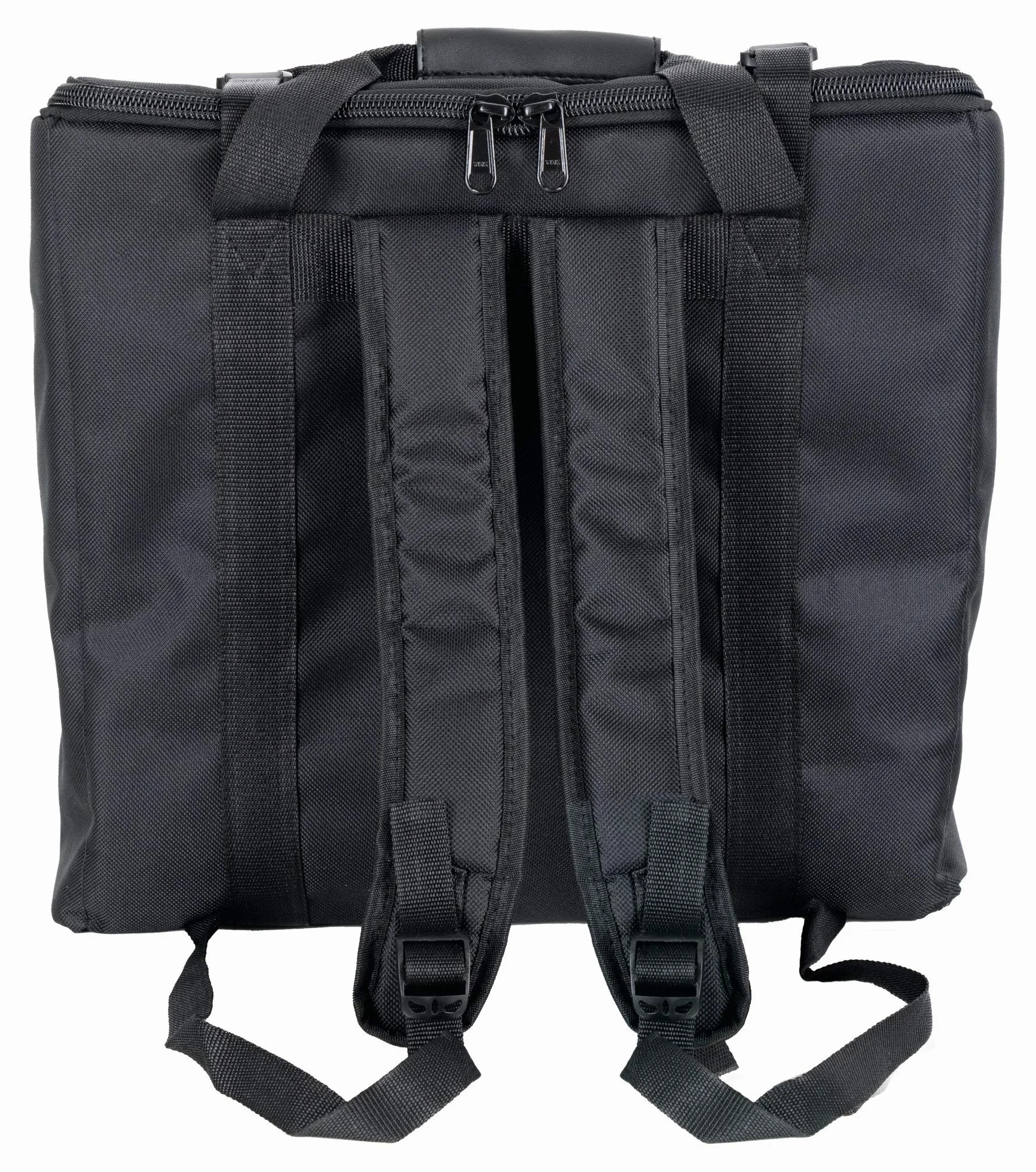 Acordeón Classic Cantabile 72 Bajos "Secondo V" - Acordeón de teclas - 3 voces - 34 teclas de agudos - con correas y funda mochila - Rojo