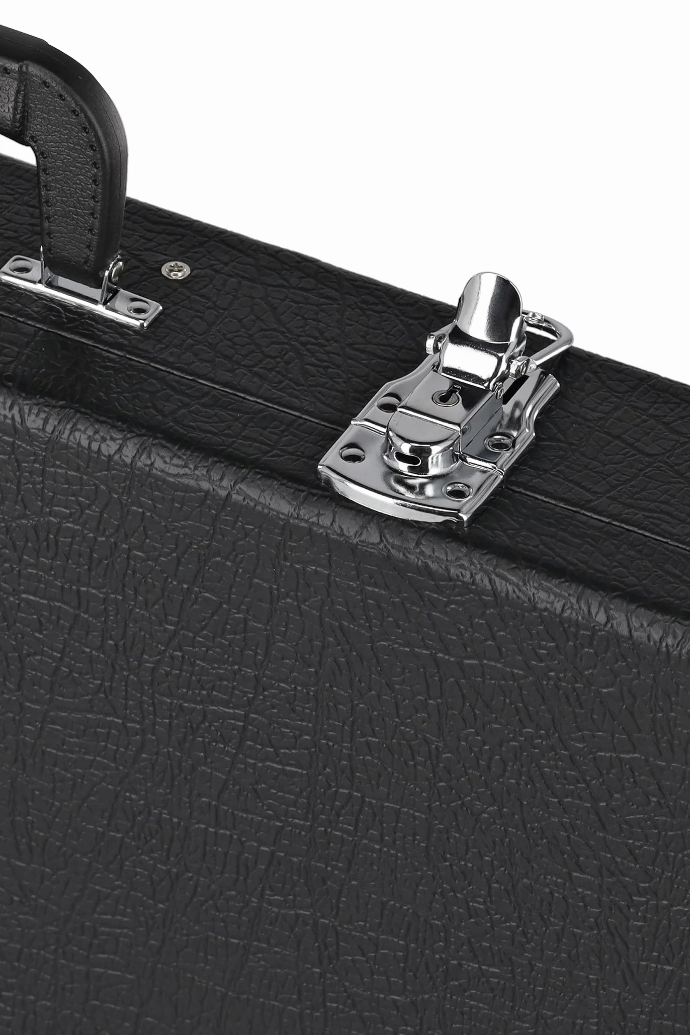 GEWA estuche de madera con revestimiento de plástico negro, estuche para guitarra eléctrica universal