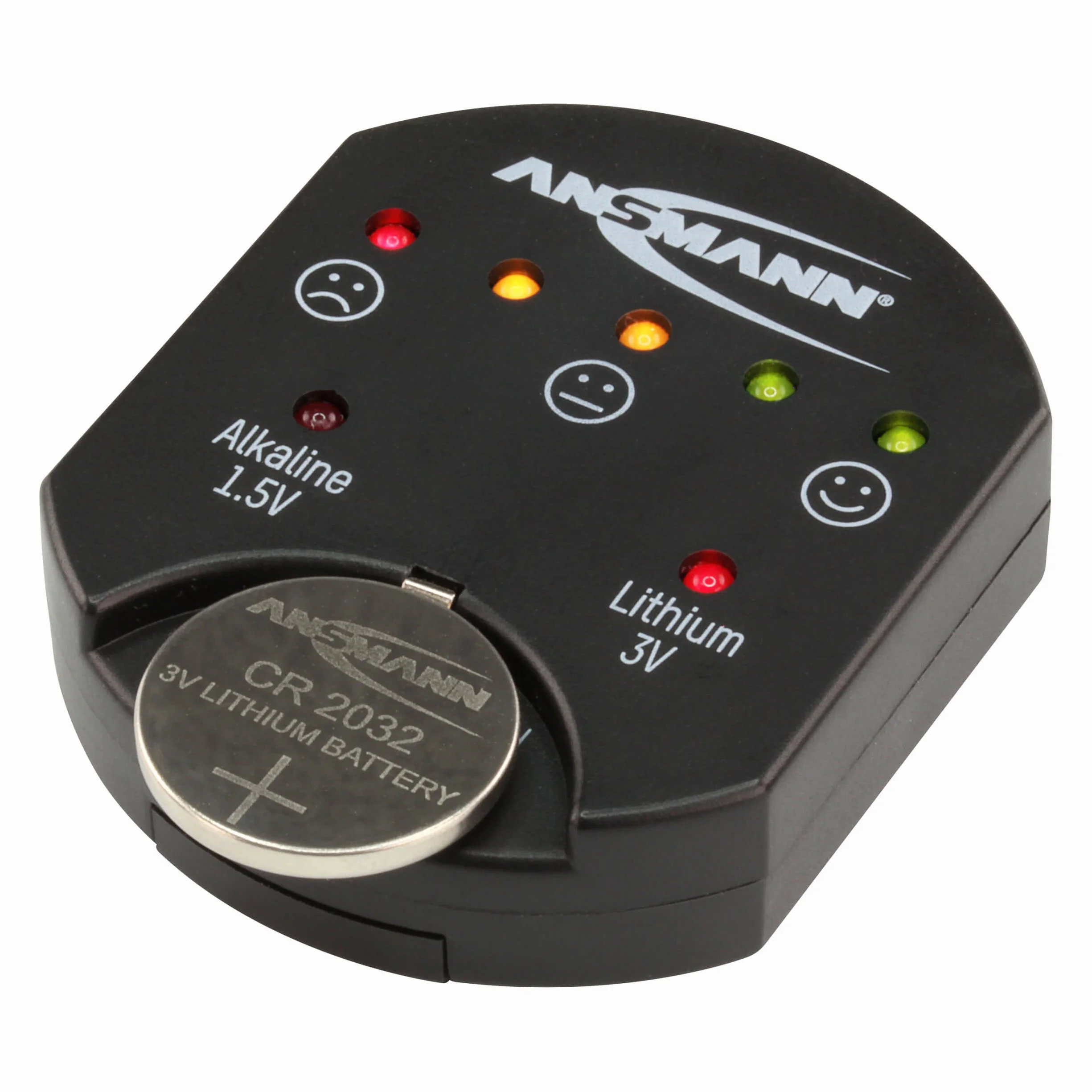 Ansmann 1900-0035 Negro - Medidor de energía y batería (CR1620, 55 mm, 45 mm, 13,5 mm, 17 g)