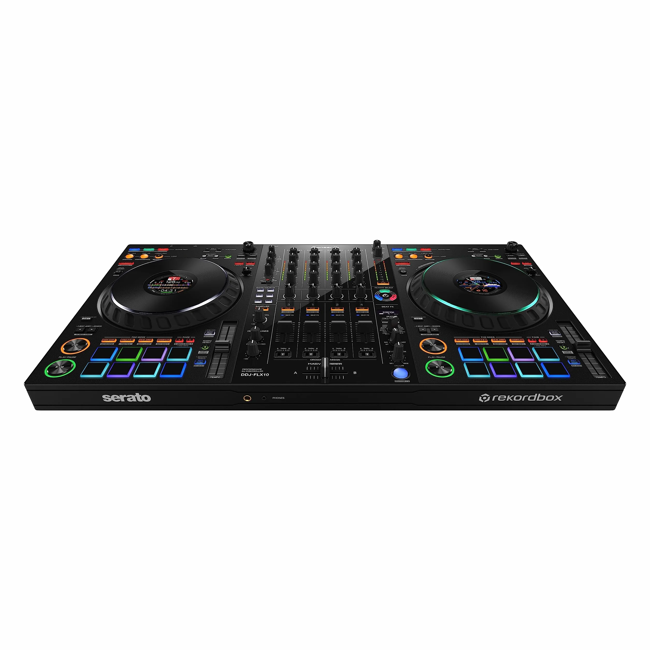 Pioneer DJ DDJ-FLX10 Controlador DJ de 4 plataformas