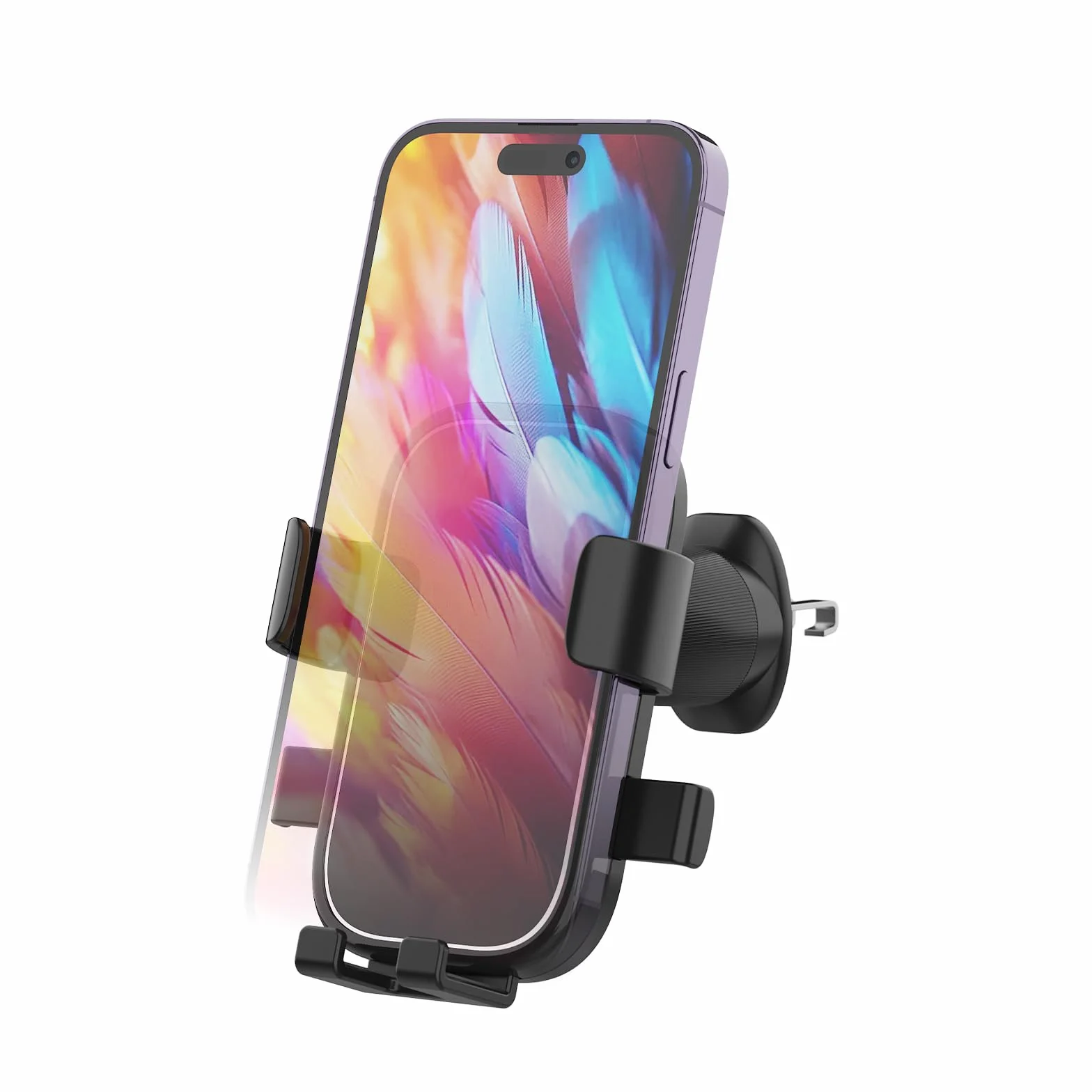 GRIFEMA Soporte Móvil Coche Rejilla Ventilación Cierre Automático Rotación 360° Compatible 4,7-7 Pulgadas