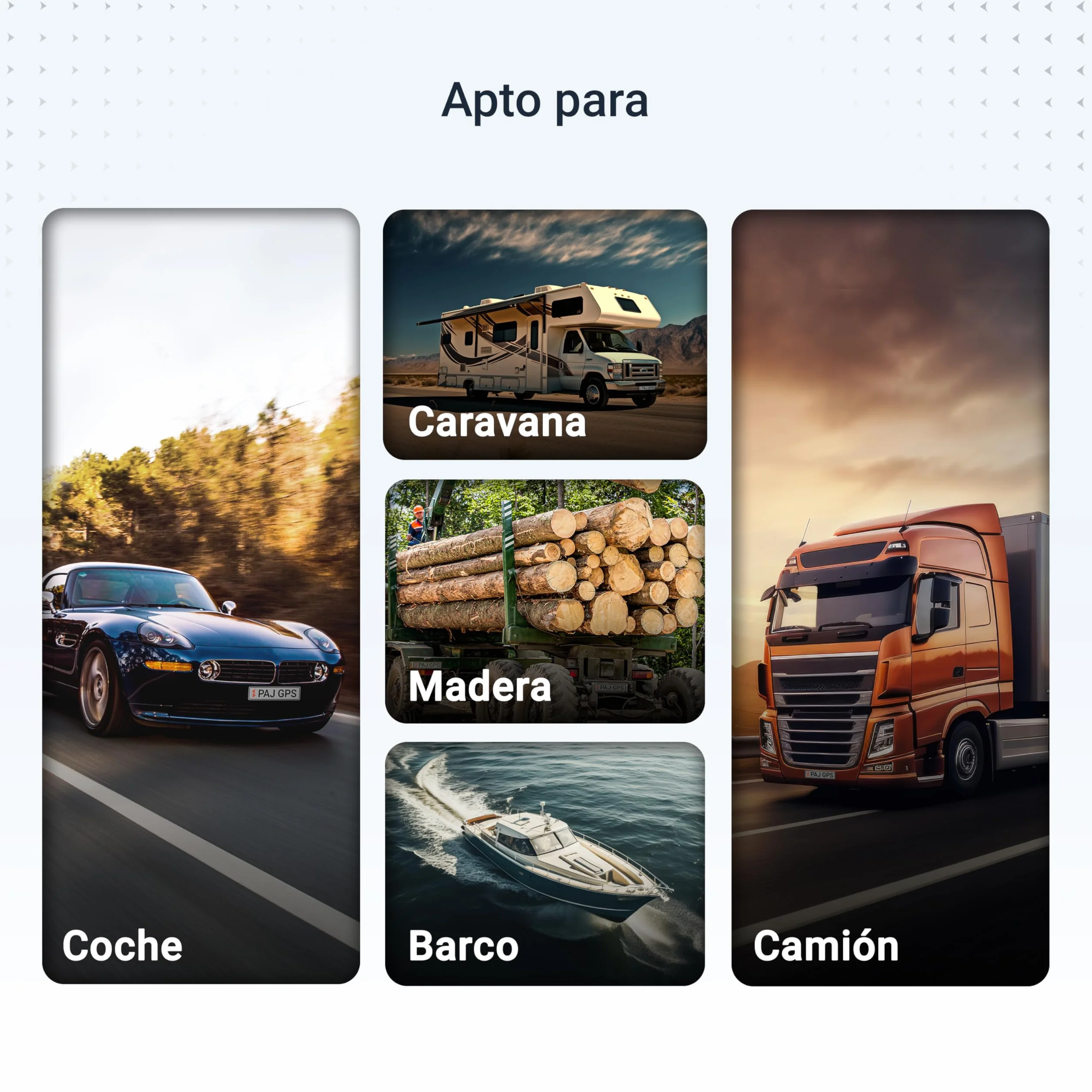 PAJ Compact Finder 4G Localizador GPS para Coches y Motos Rastreador GPS Batería 40 días Antirrobo
