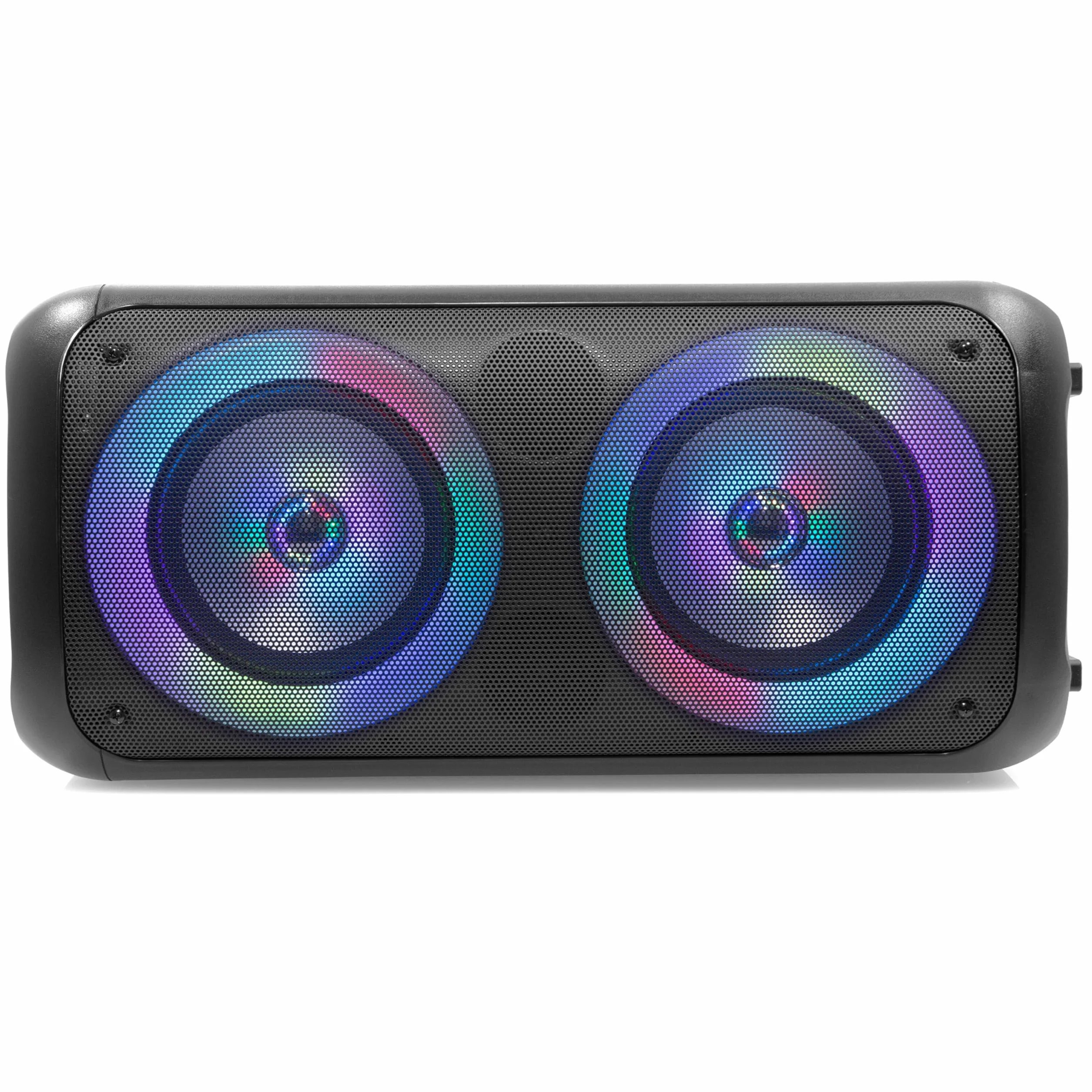 BoomToneDJ Altavoz con batería Traveler 400 (Mando a Distancia IR, 400W) Ideal para DJ móviles y Fiestas privadas, Bluetooth, luz integrada, USB/SD, asa de Transporte telescópica
