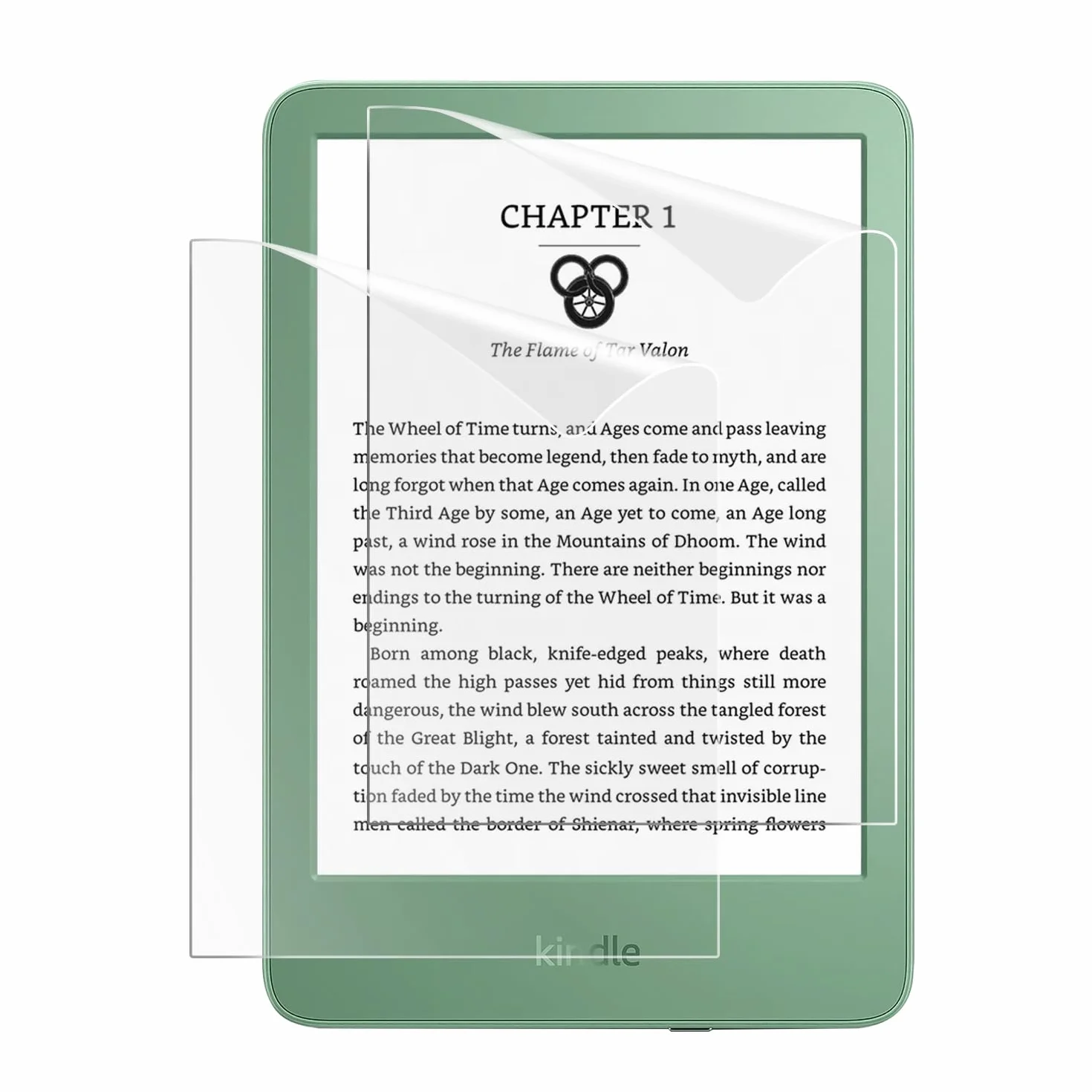 MoKo Protectores de Pantalla Antirreflejos para Kindle Basic 11ª Generación 2024/2022, PET Mate Cobertura Total 2 Pieza