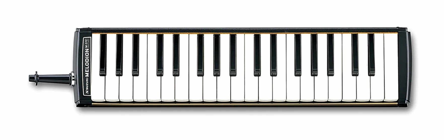 Suzuki Melodion Alto 37 teclas M-37C con funda suave ligera (fabricada en Japón) - Melodica, 2.2 x 4.3 x 18.5 pulgadas
