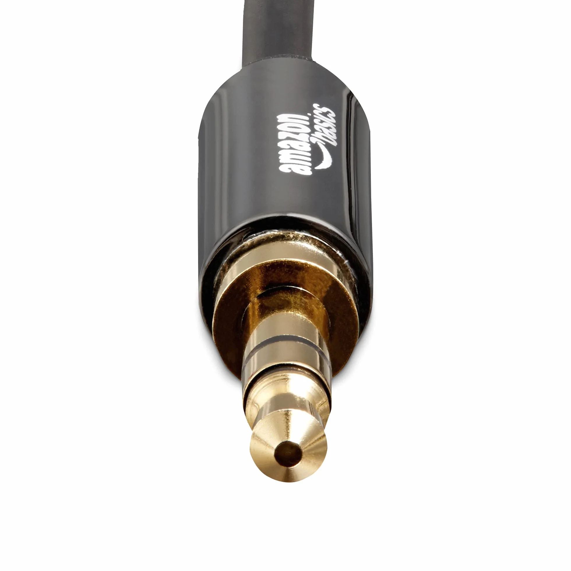 Amazon Basics Cable de audio estéreo Auxiliar 3,5 mm macho a macho 1,2 m Negro