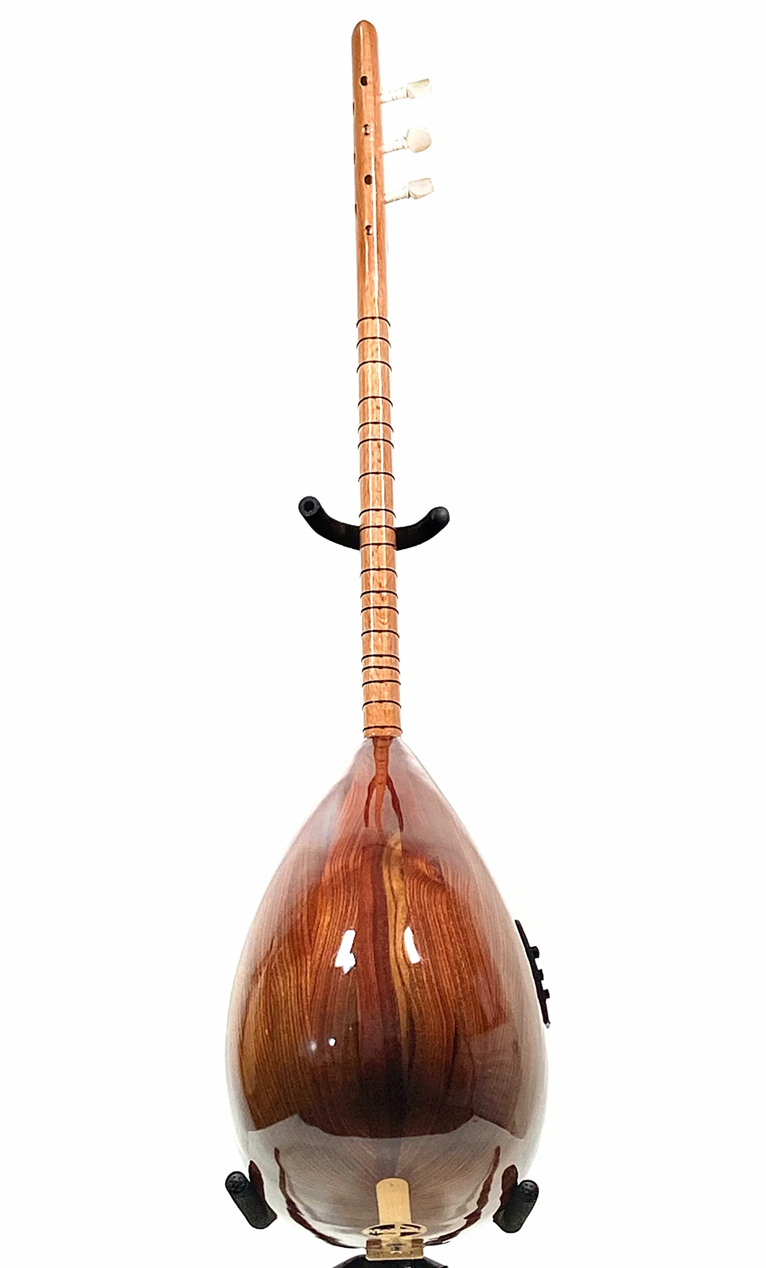 Melody Saz Baglama con funda y pastilla - 7 cuerdas - laúd - 115 x 20 x 18 cm - marrón - acero aleado - caoba - 3 kg
